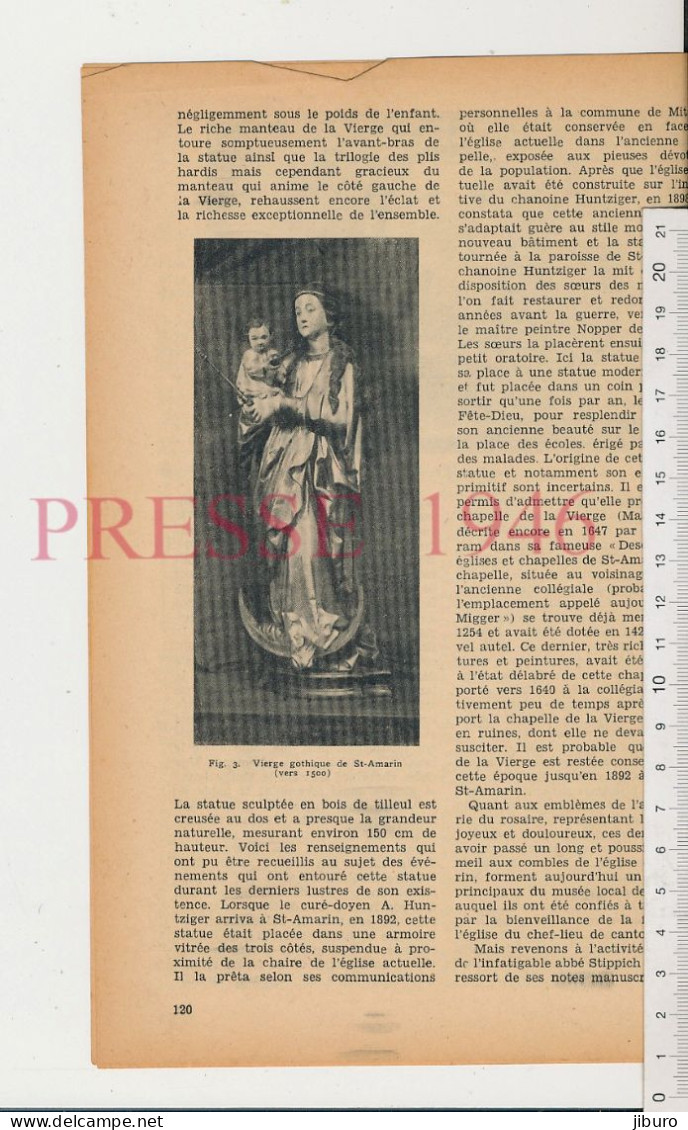 8 Vues 1946 Jean-Michel Stippich Curé à Saint-Amarin Musée Merxheim 68 Mollau Pub Manurhin Wittenheim église Religion - Unclassified