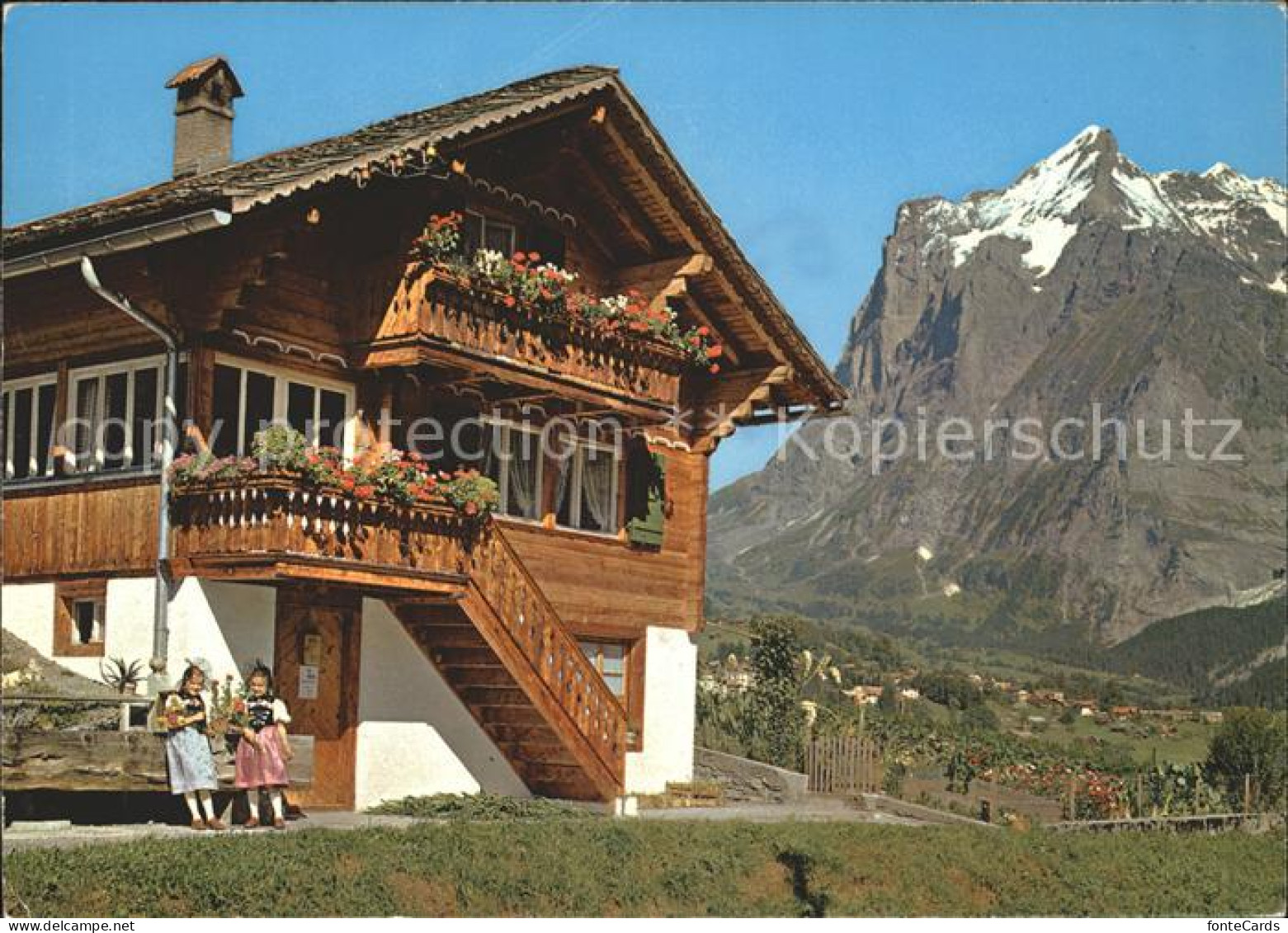 11698767 Grindelwald Mit Wetterhorn Pension Grindelwald - Other & Unclassified