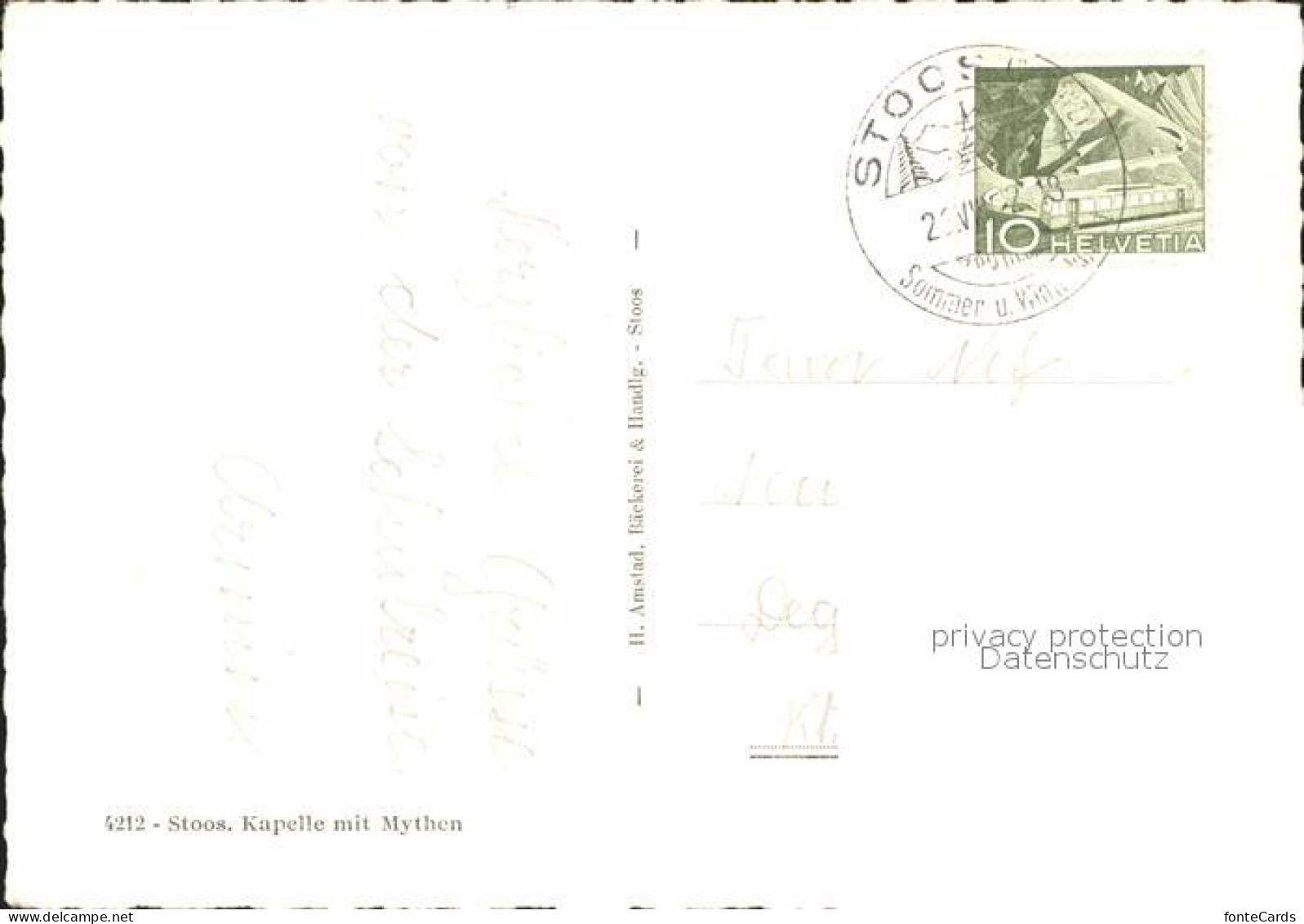 11698696 Stoos SZ Kapelle Stoos SZ - Other & Unclassified