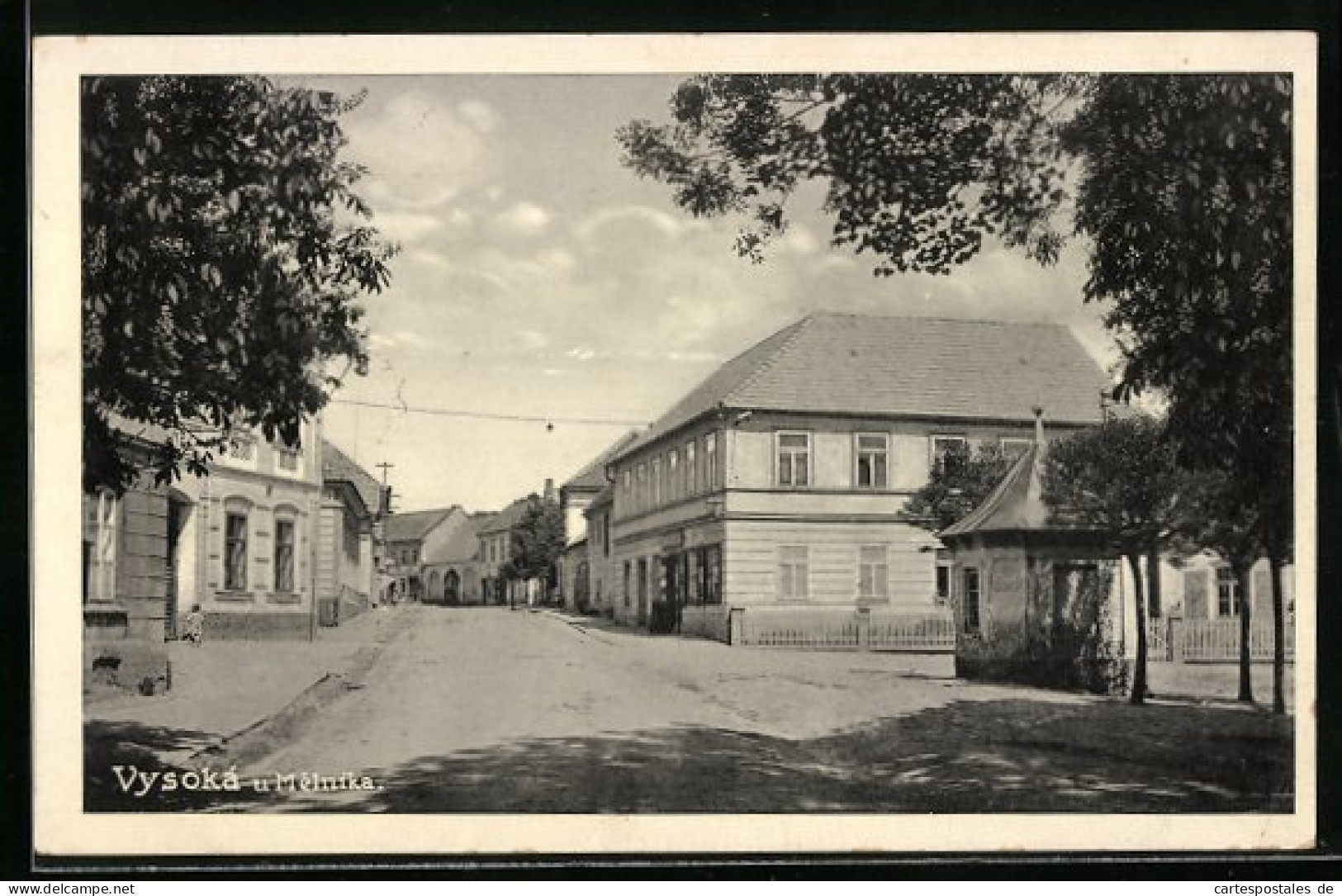 AK Vysoká U Melníka, Strassenpartie  - Tchéquie