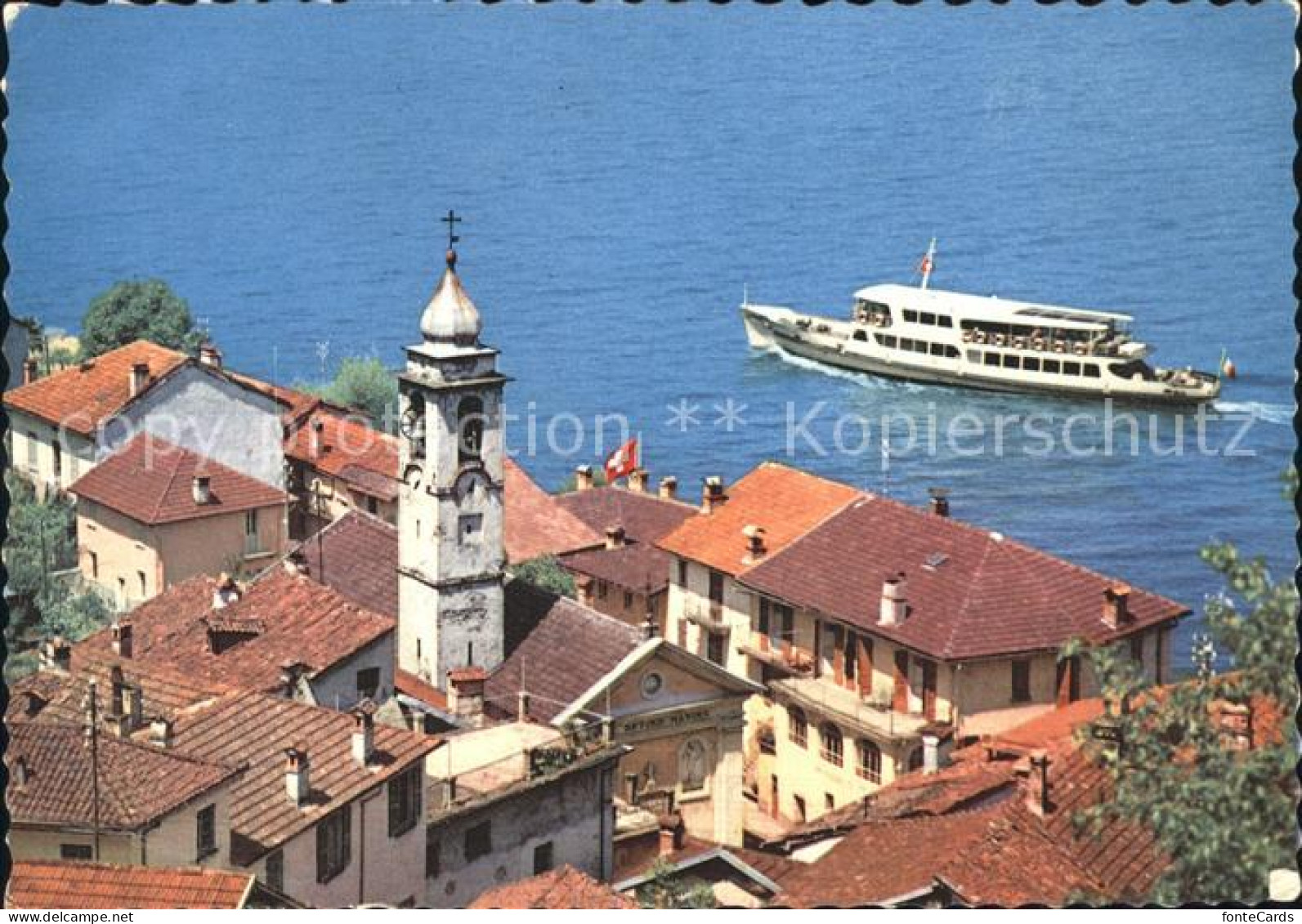 11698276 Gerra Locarno Partie Am Lago Maggiore Passagierschiff Gerra  - Sonstige & Ohne Zuordnung