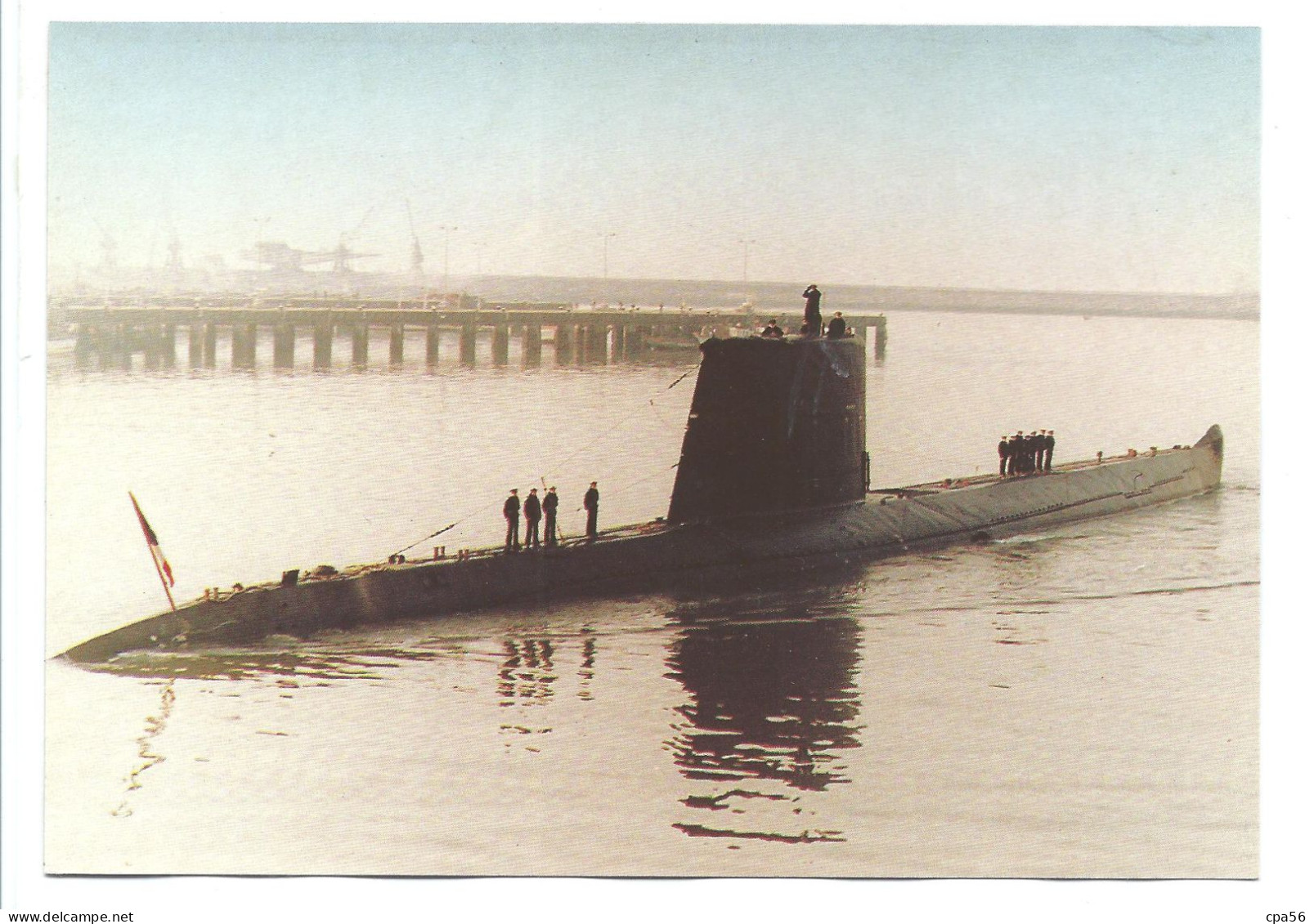 Sous-Marin ESPADON à SAINT-NAZAIRE (1988) Construit à CHERBOURG En 1952 - Krieg