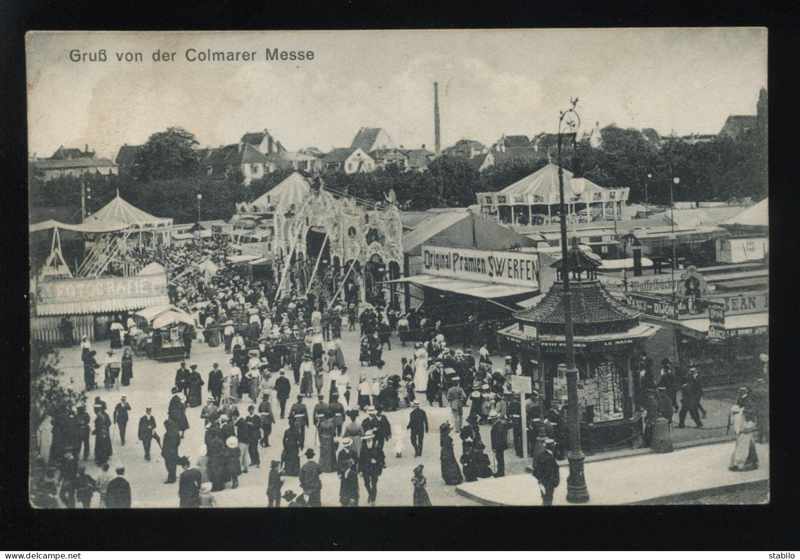 68 - COLMAR - GRUSS VON COLMARER MESSE - FETE FORAINE - MANEGES - Colmar