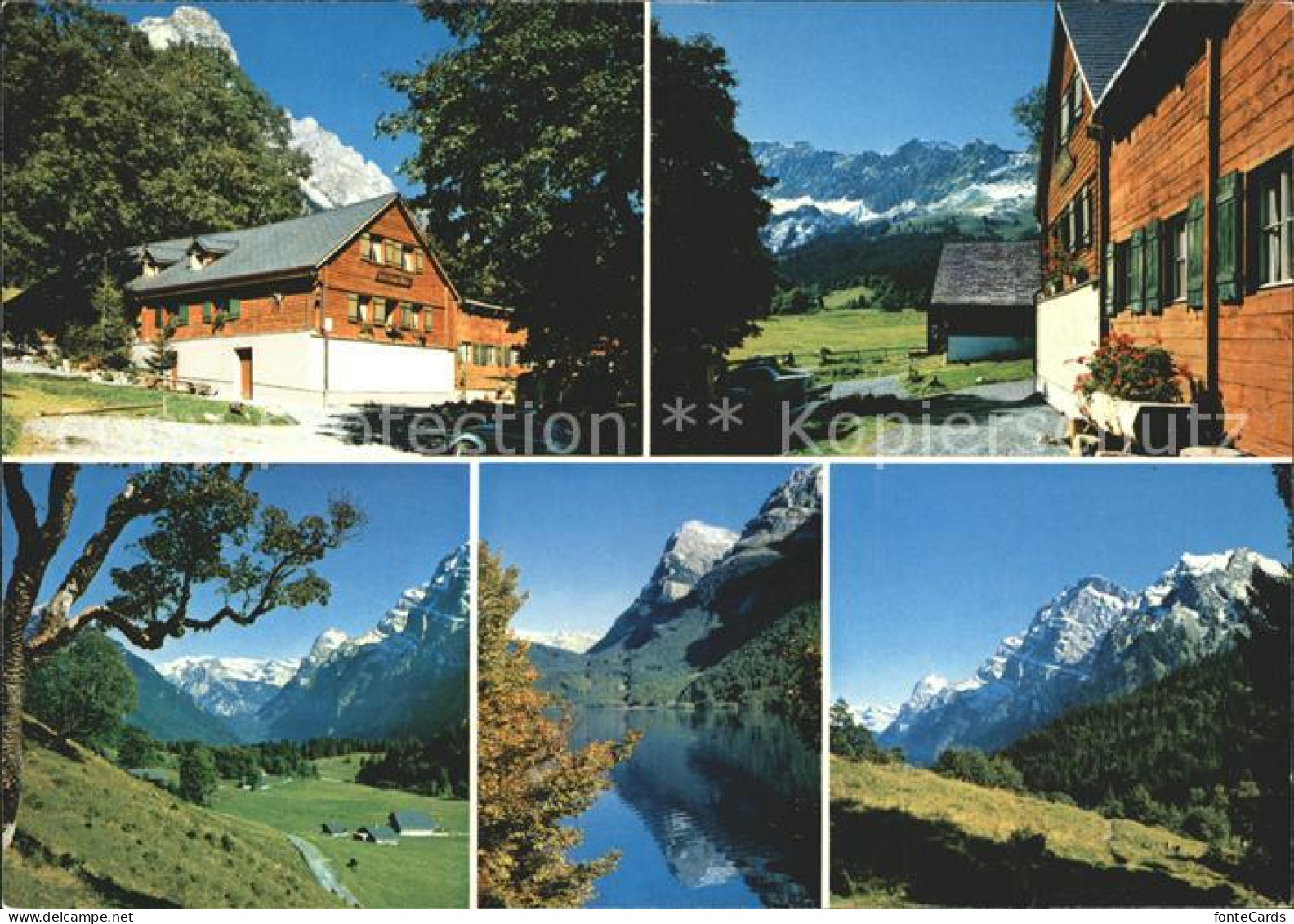 11694857 Kloental Gasthof Alp Richisau Und Kloentalersee Details Kloental - Other & Unclassified