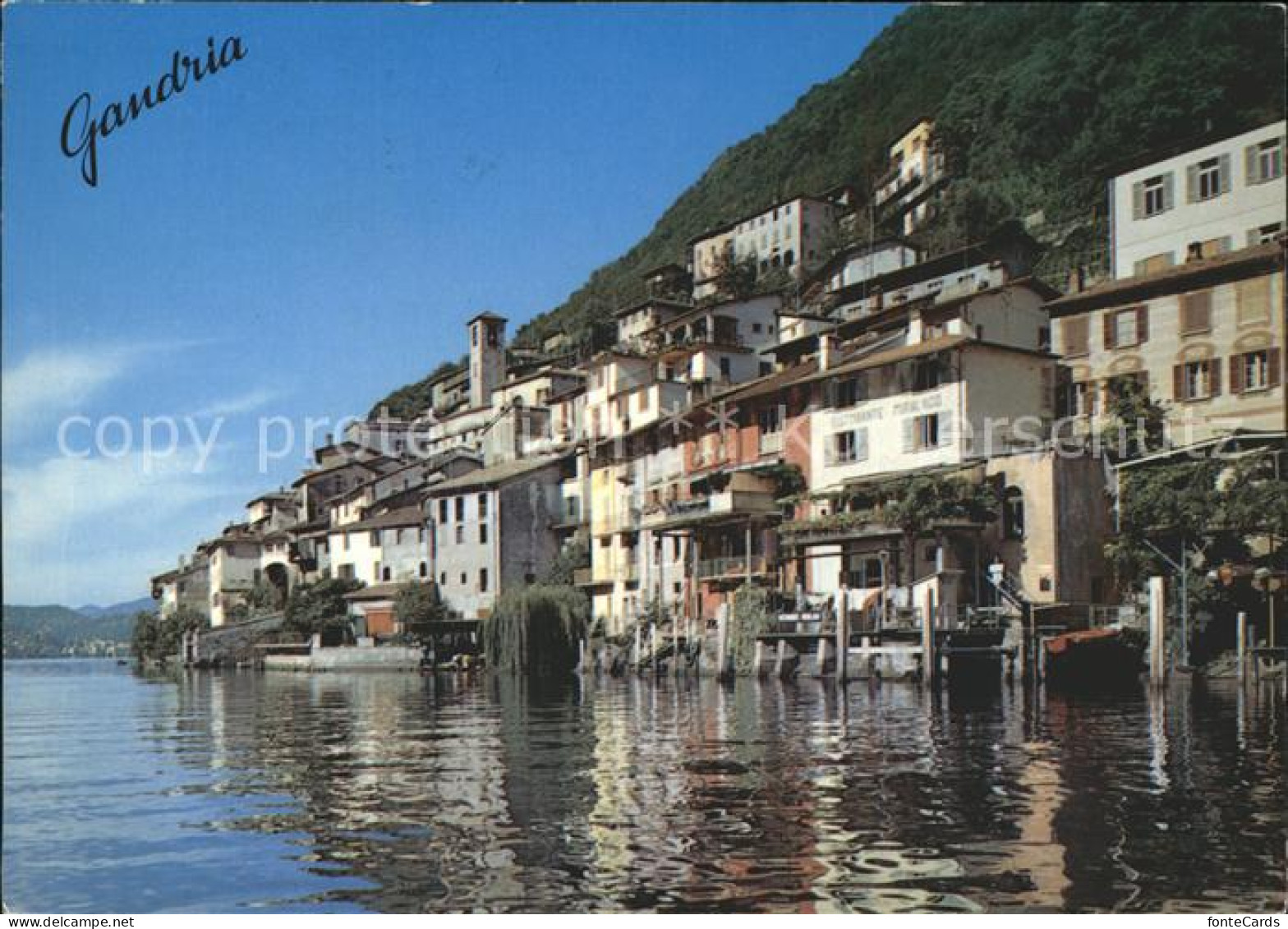 11694516 Gandria Lago Di Lugano Seepartie Gandria - Sonstige & Ohne Zuordnung