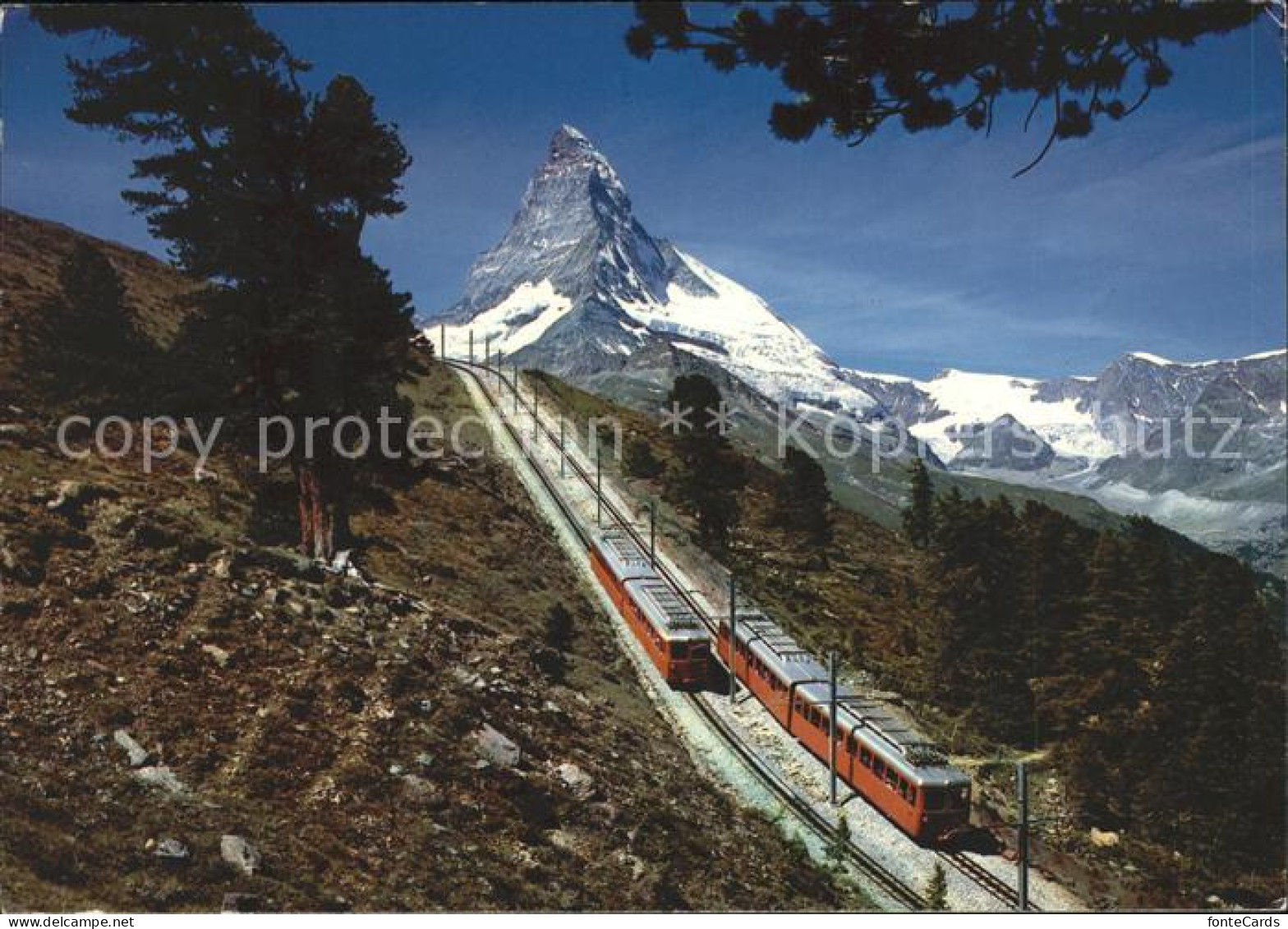 11694506 Zermatt VS Gornergratbahn Bei Riffelalp Matterhorn  - Sonstige & Ohne Zuordnung