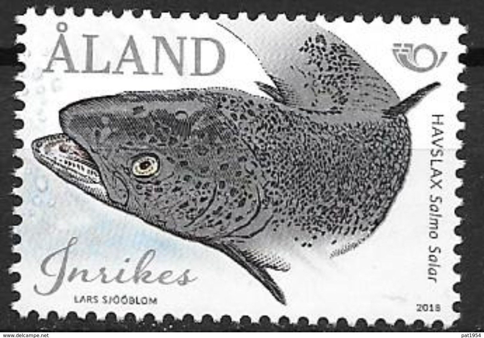 Aland 2018 N°452 Neuf Norden Poisson Saumon - Ålandinseln