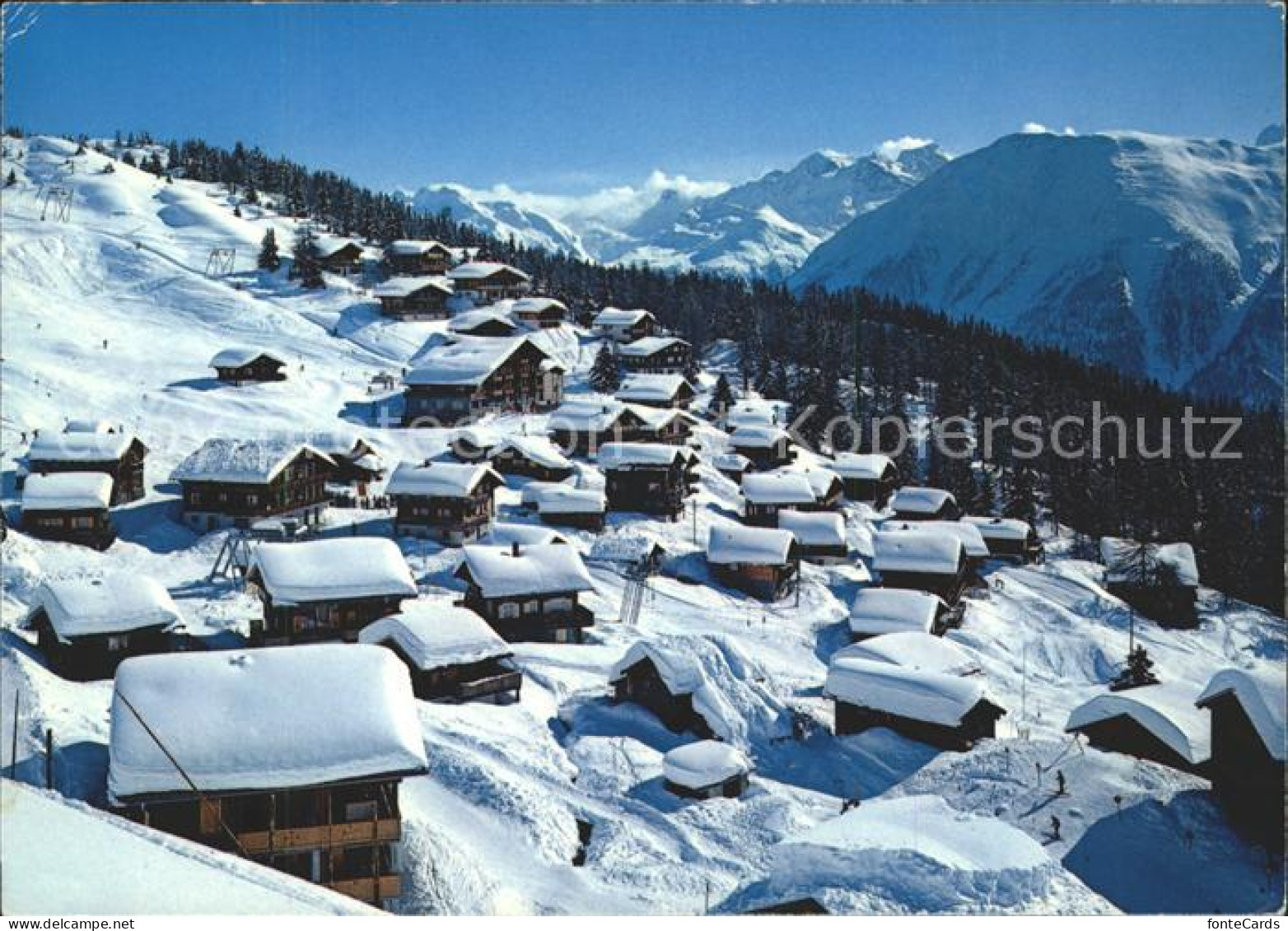 11692036 Bettmeralp VS Mit Rothorn Und Schwarzhorn Bettmeralp - Sonstige & Ohne Zuordnung