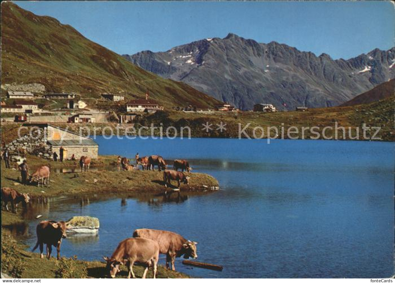 11691956 Andermatt Oberalp Passhoehe Mit See Andermatt - Autres & Non Classés