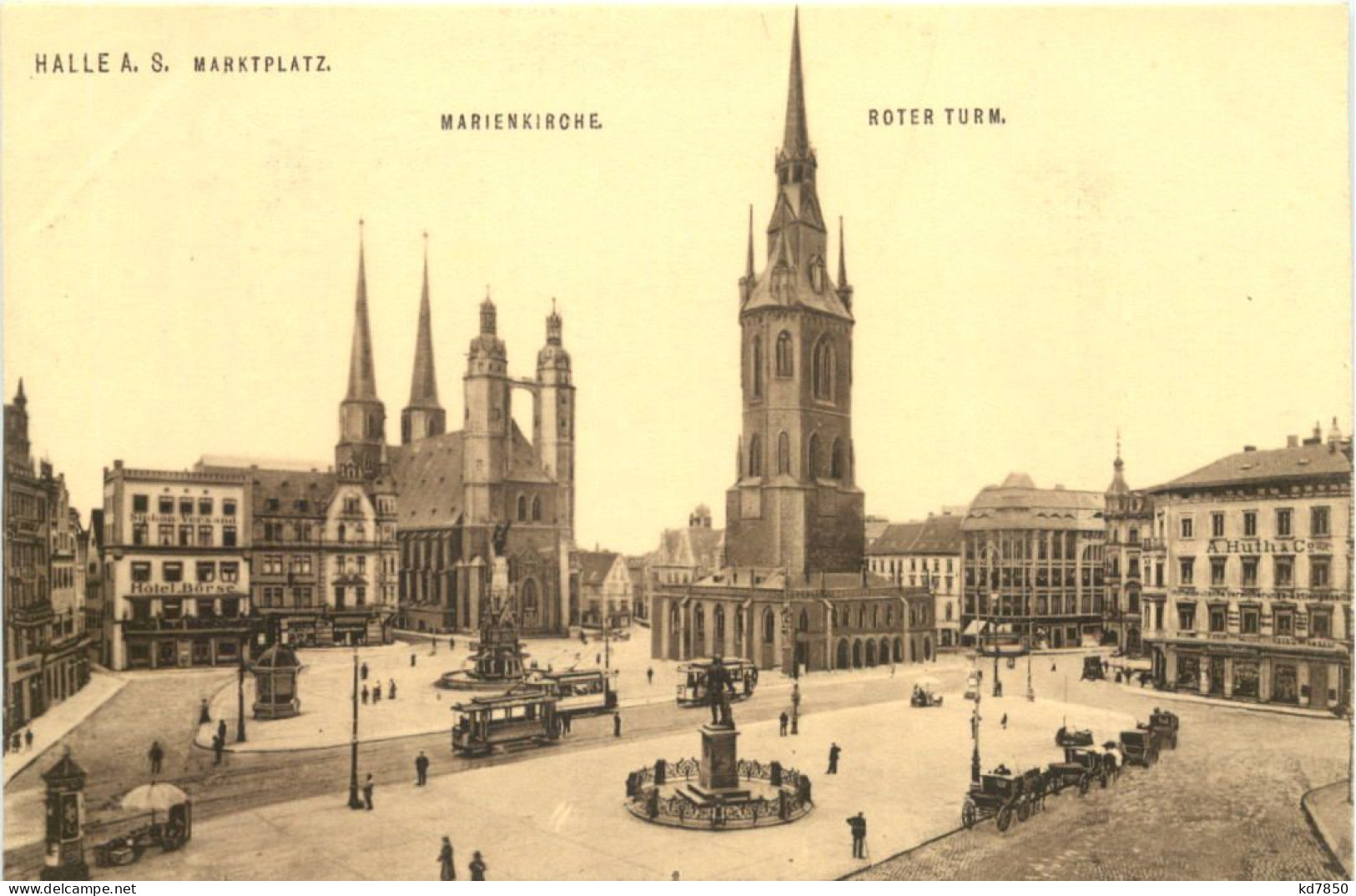 Halle Saale - Marktplatz - Halle (Saale)