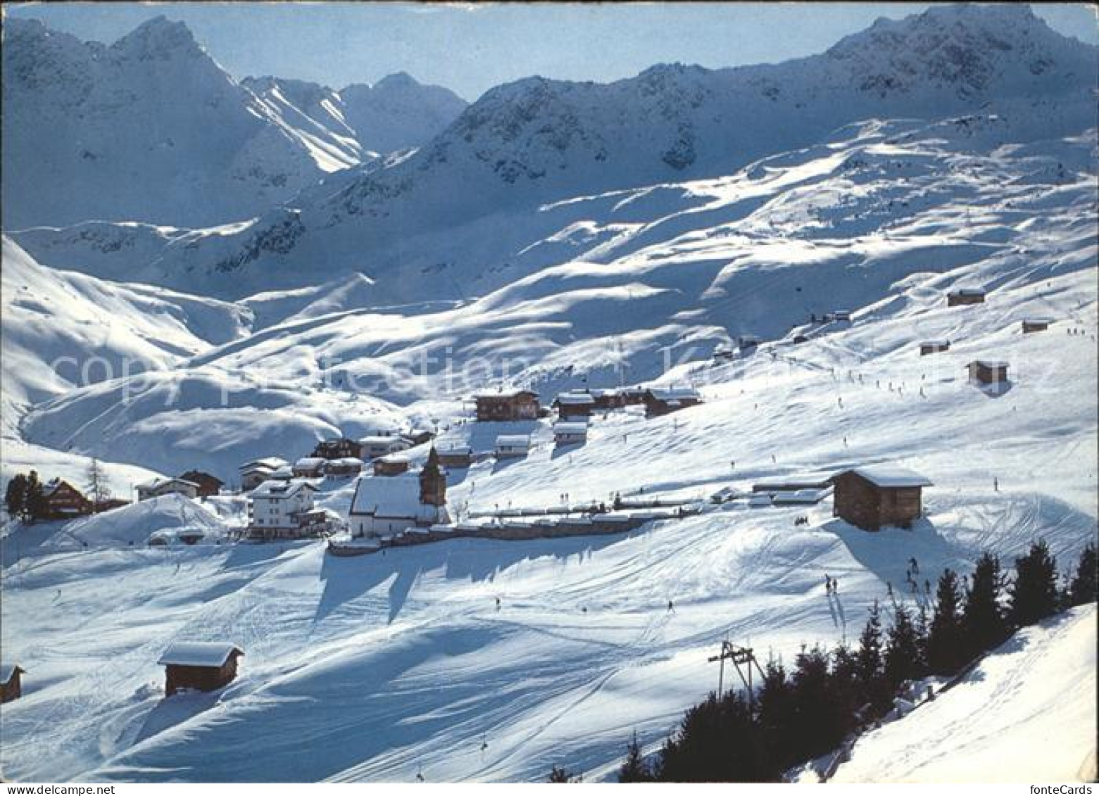 11687267 Arosa GR Bergkirchli Im Skigebiet Arosa - Other & Unclassified