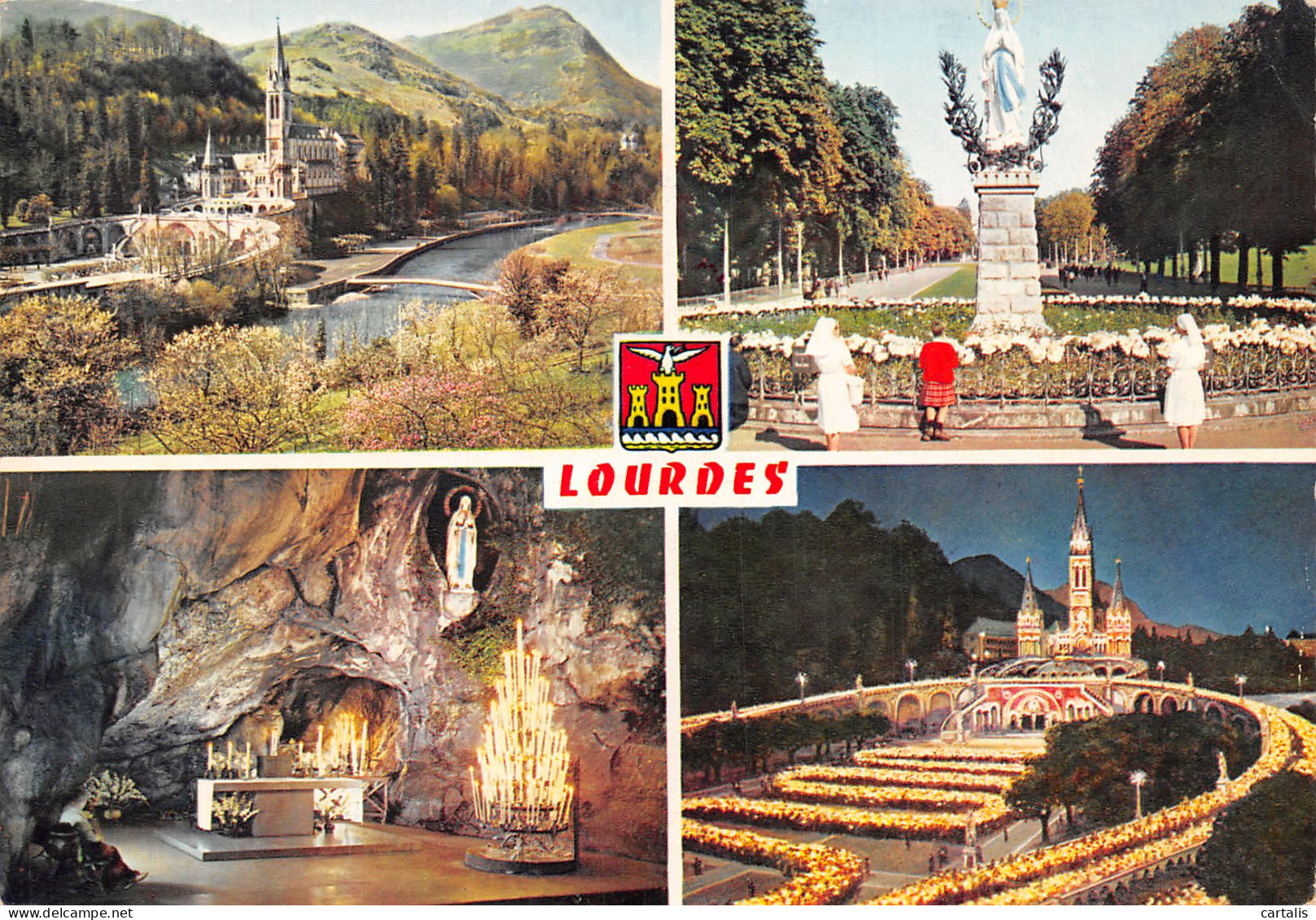 65-LOURDES-N°4210-C/0029 - Lourdes