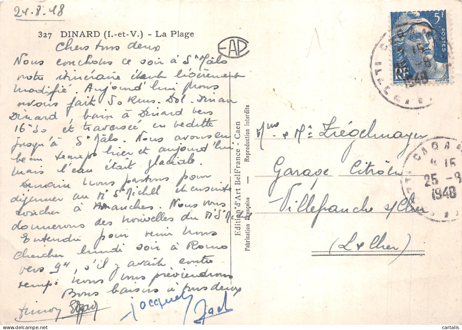 35-DINARD-N°4210-B/0335 - Dinard