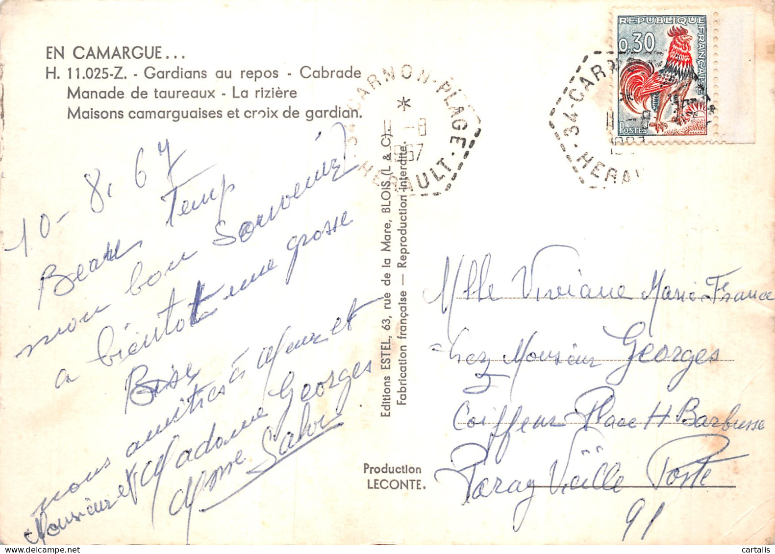 13-EN CAMARGUE-N°4210-B/0317 - Autres & Non Classés