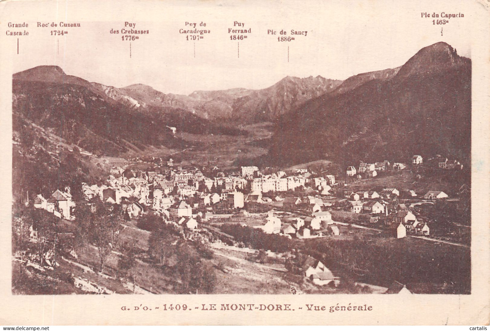 63-LE MONT DORE-N°4210-E/0375 - Le Mont Dore