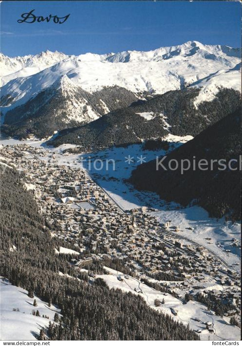 11686867 Davos GR Mit Pischahorn Davos Platz - Other & Unclassified