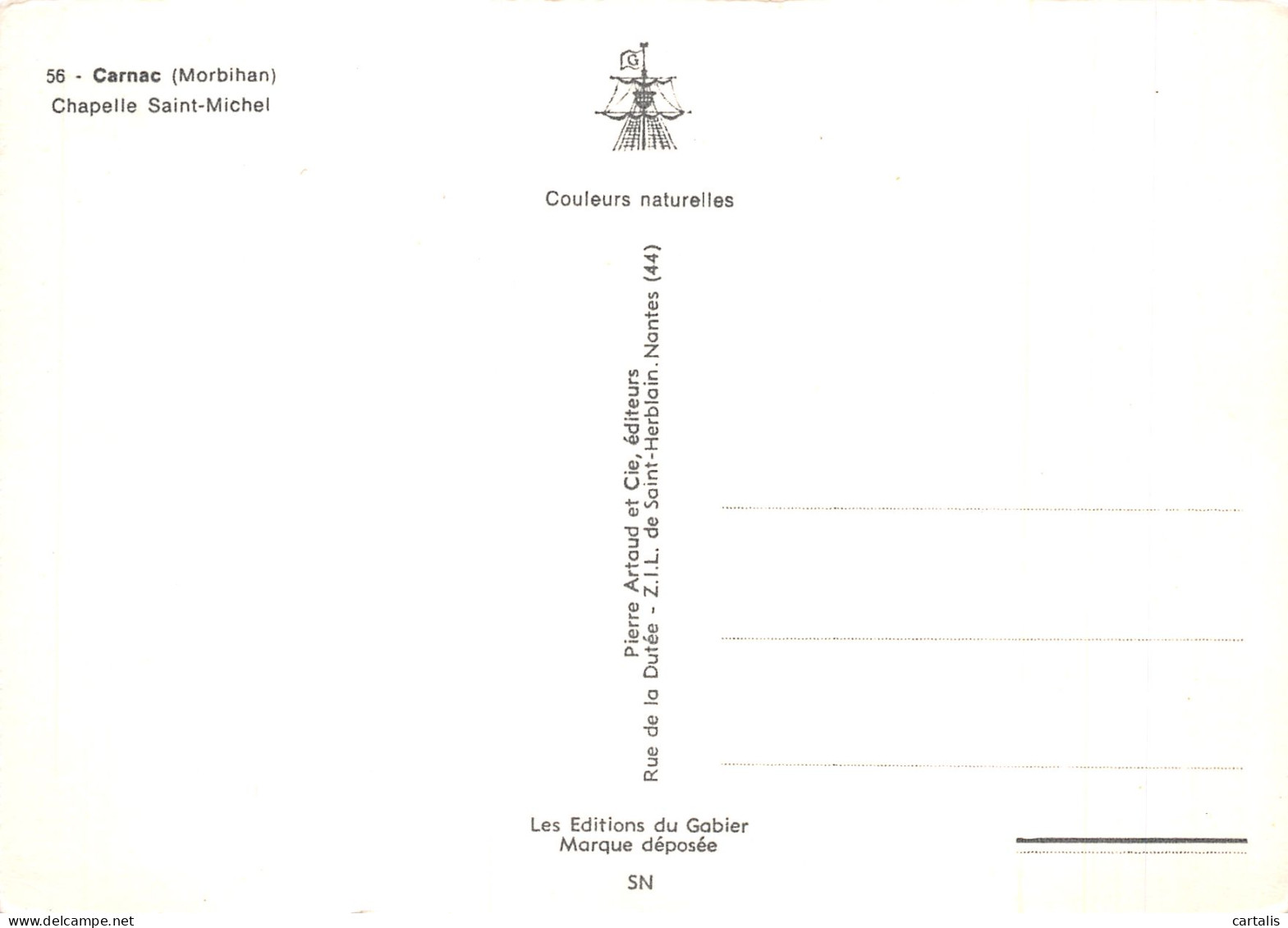 56-CARNAC-N°4210-C/0247 - Carnac