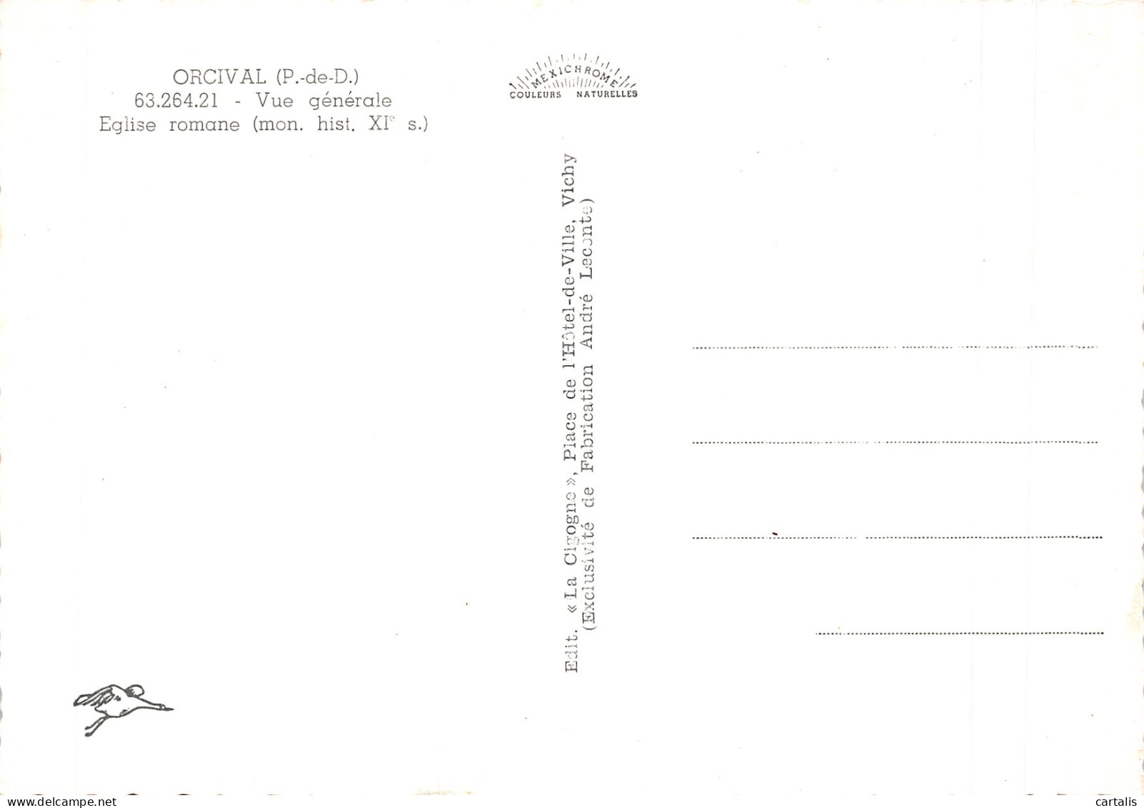 63-ORCIVAL-N°4211-C/0029 - Other & Unclassified