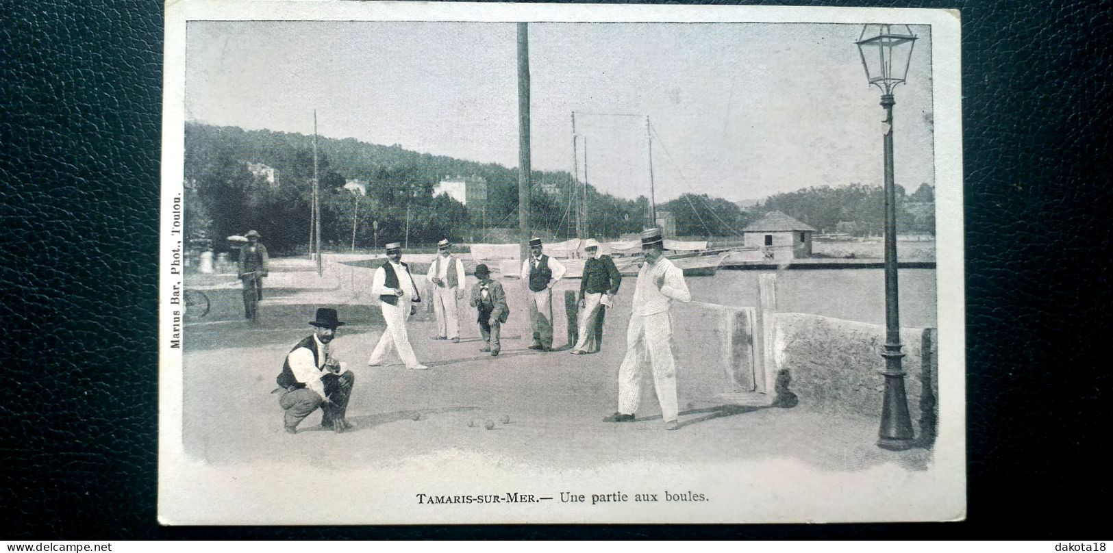 83 , Tamaris Sur Mer , Une Partie De Boules........vue Peu Courante - Tamaris