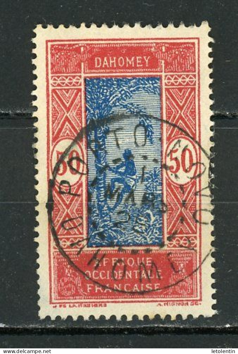 DAHOMEY (RF) - T. COURANT - N° Yvert 74 Obli. - Usados