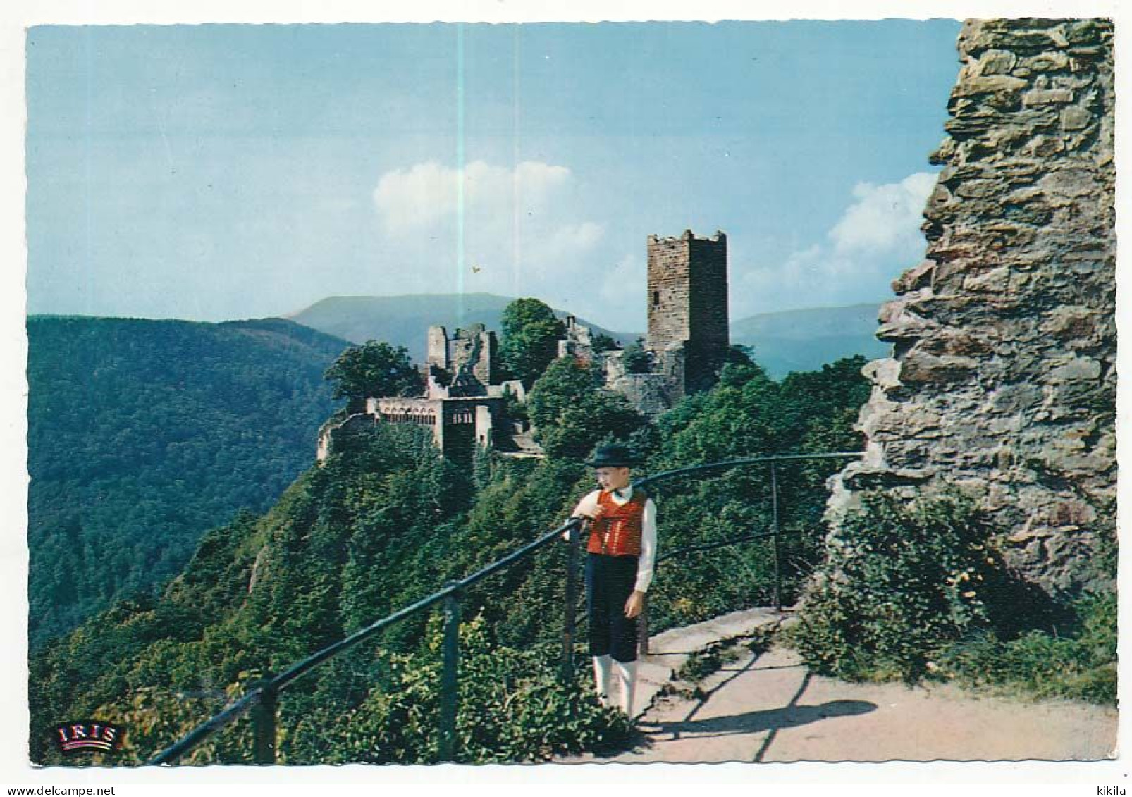 CPSM Dentelée 10.5 X 15 Haut-Rhin RIBEAUVILLE Château Saint-Ulrich - Ribeauvillé