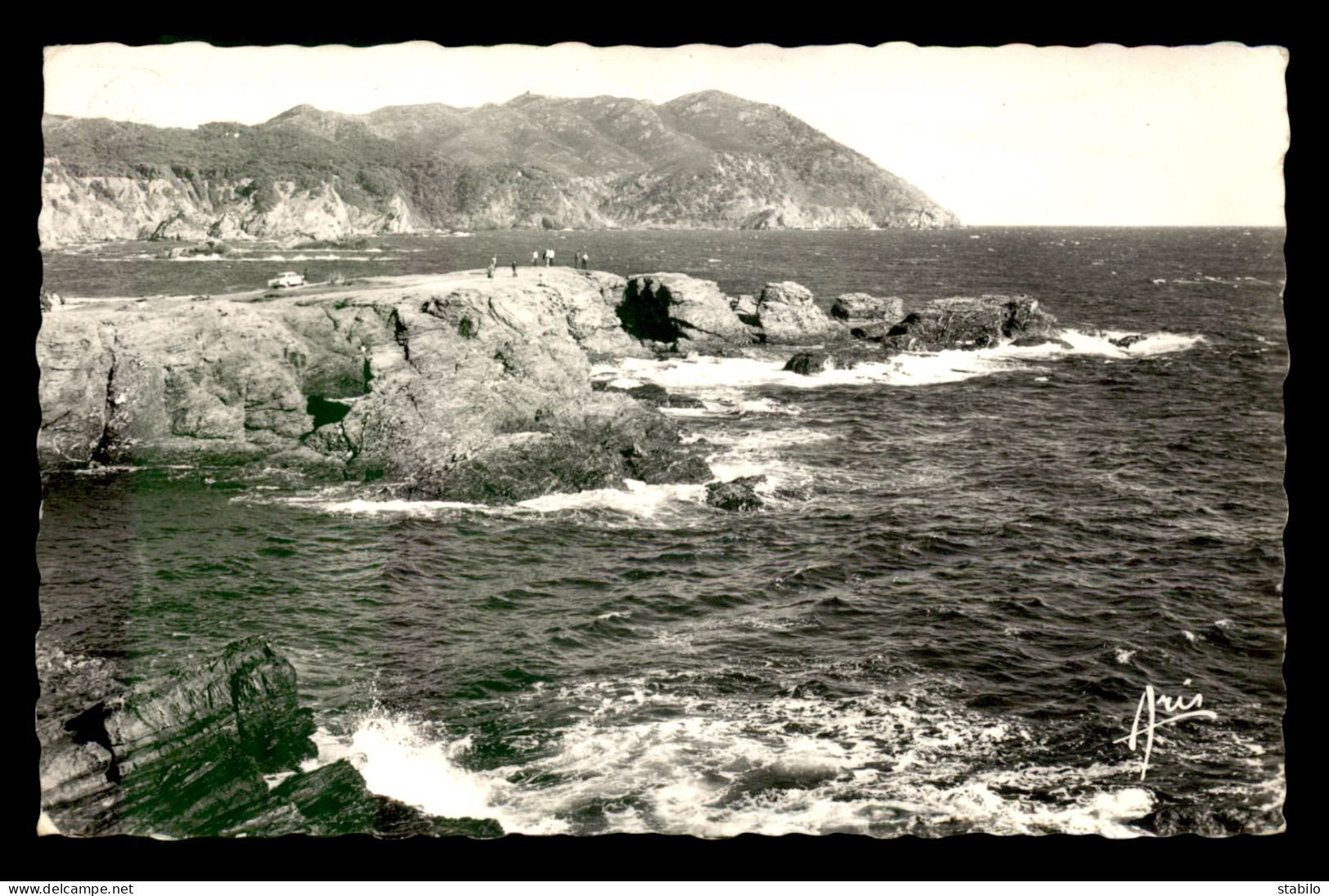 83 - SIX-FOURS-LES-PLAGES - LE BRUSC - LA PRESQU'ILE DU GAOU, VUE SUR LE CAP SICIE - Six-Fours-les-Plages