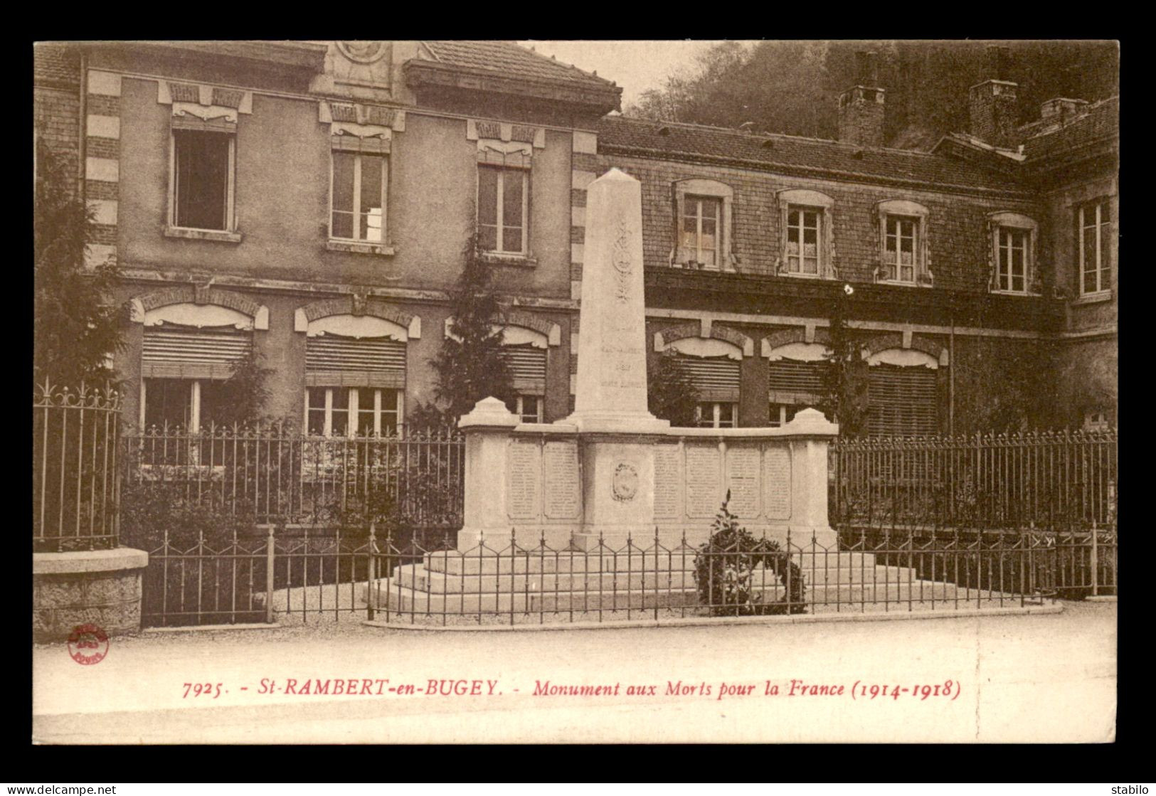 01 - ST-RAMBERT-EN-BUGEY - MONUMENT AUX MORTS - Non Classés