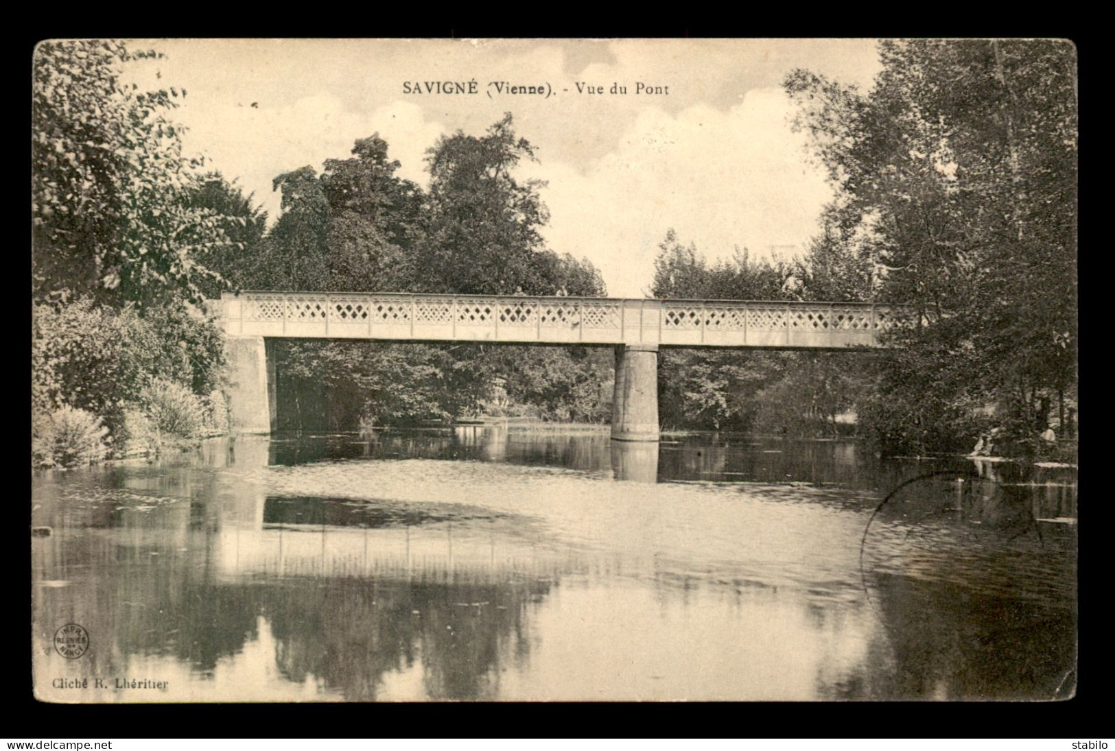 86 - SAVIGNE - VUE DU PONT - Andere & Zonder Classificatie