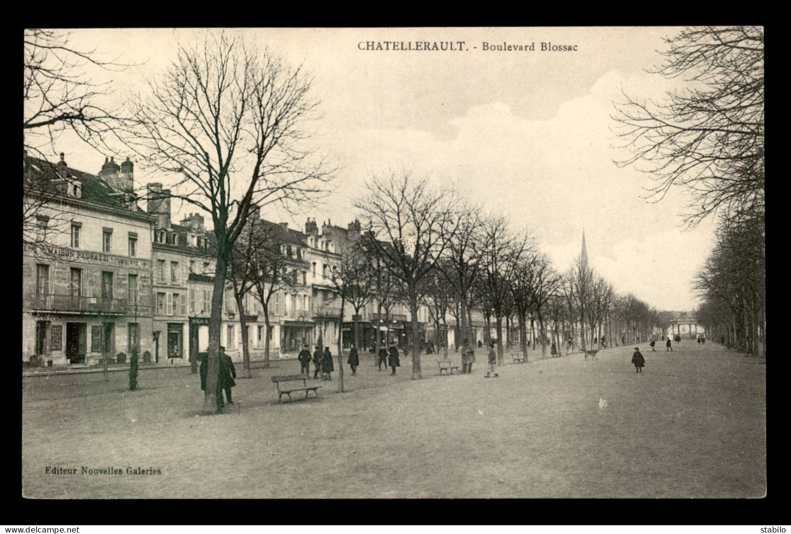 86 - CHATELLERAULT - BOULEVARD BLOSSAC - Chatellerault