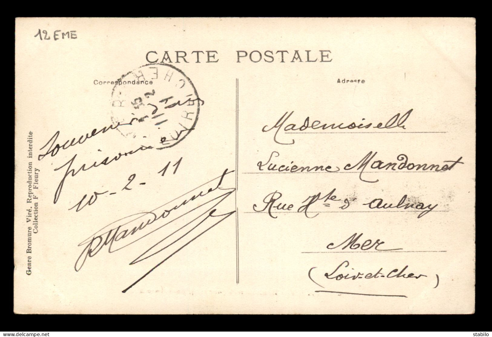 75 - PARIS - 12EME - TOUT PARIS N°1359 - BASTION N°8 BOULEVARD SOULT - EDITEUR FLEURY - Paris (12)