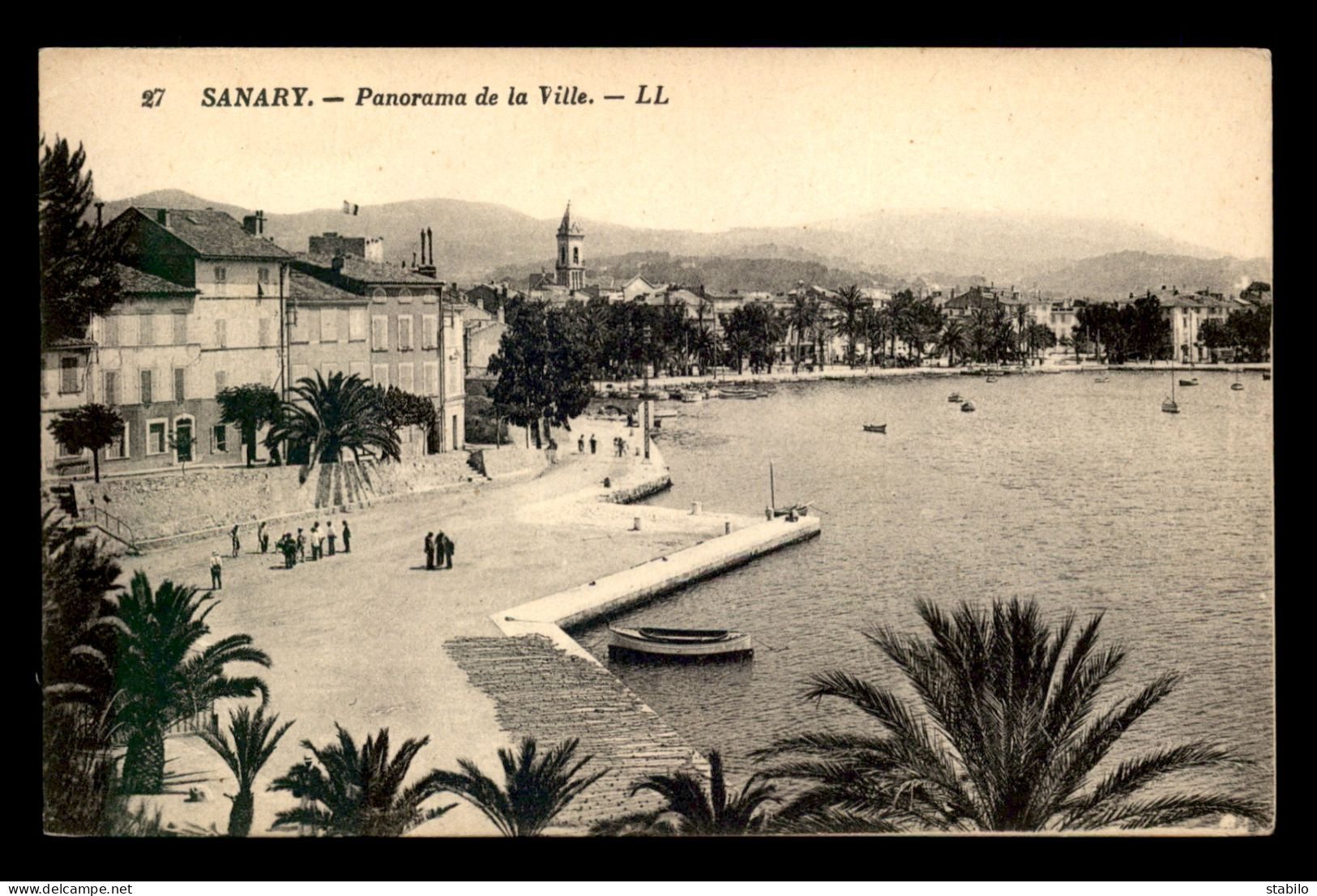 83 - SANARY-SUR-MER - PANORAMA DE LA VILLE - Sanary-sur-Mer