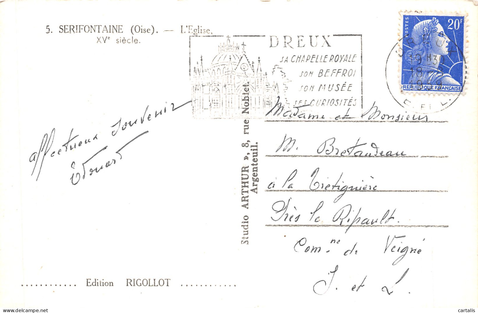 60-SERIFONTAINE-N°4211-E/0335 - Other & Unclassified