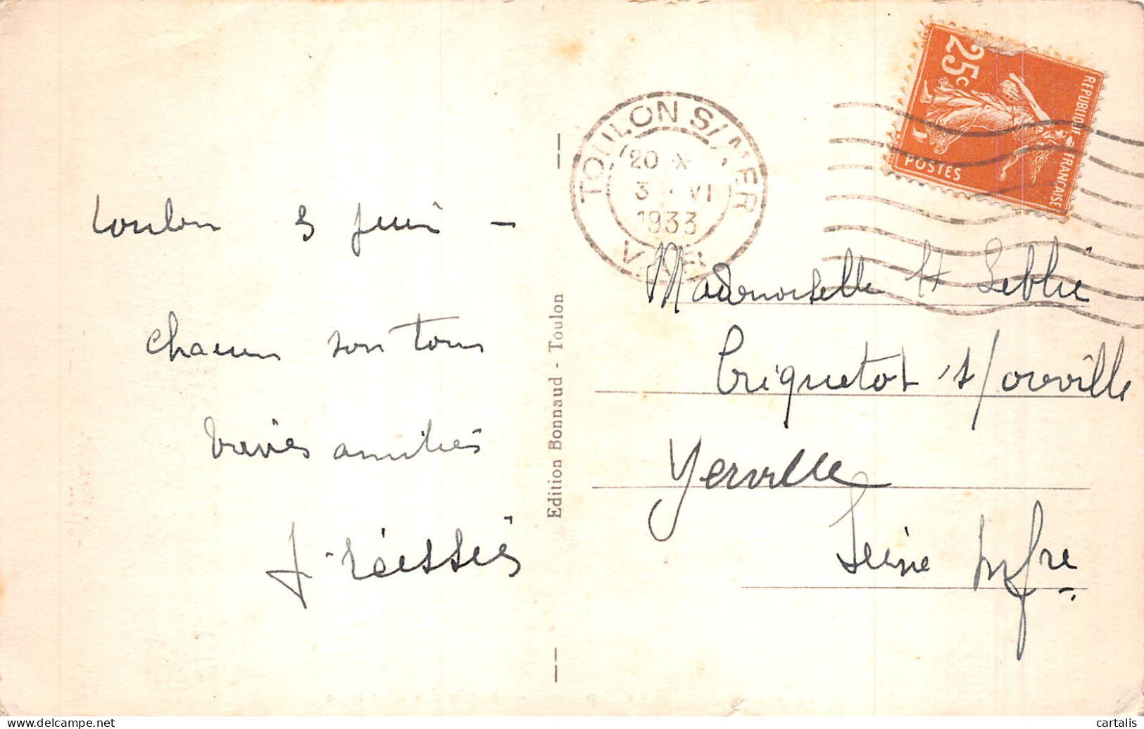 83-TOULON-N°4211-E/0189 - Toulon