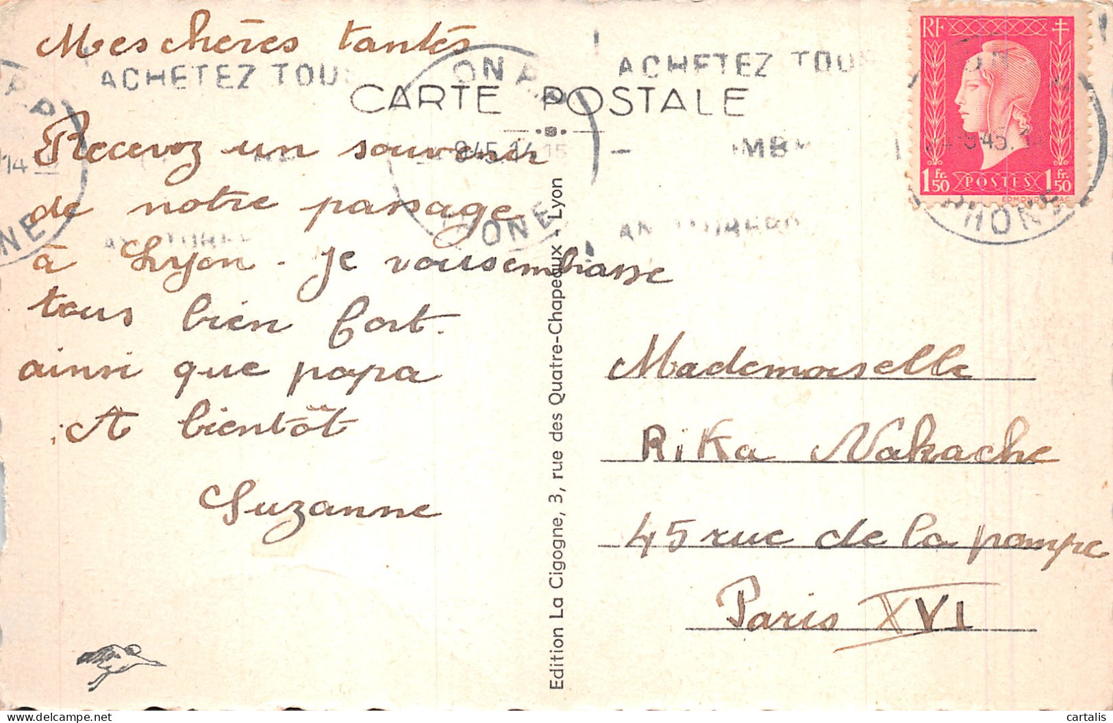 69-LYON-N°4211-E/0099 - Other & Unclassified