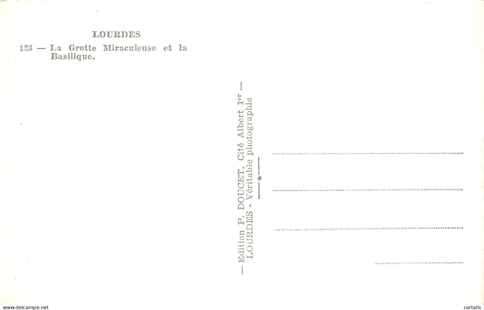 65-LOURDES-N°4211-E/0077 - Lourdes