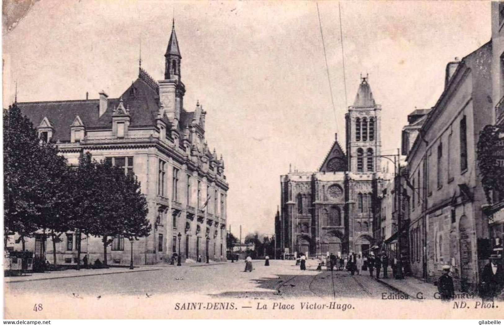 93 - SAINT DENIS -  La Place Victor Hugo - Saint Denis