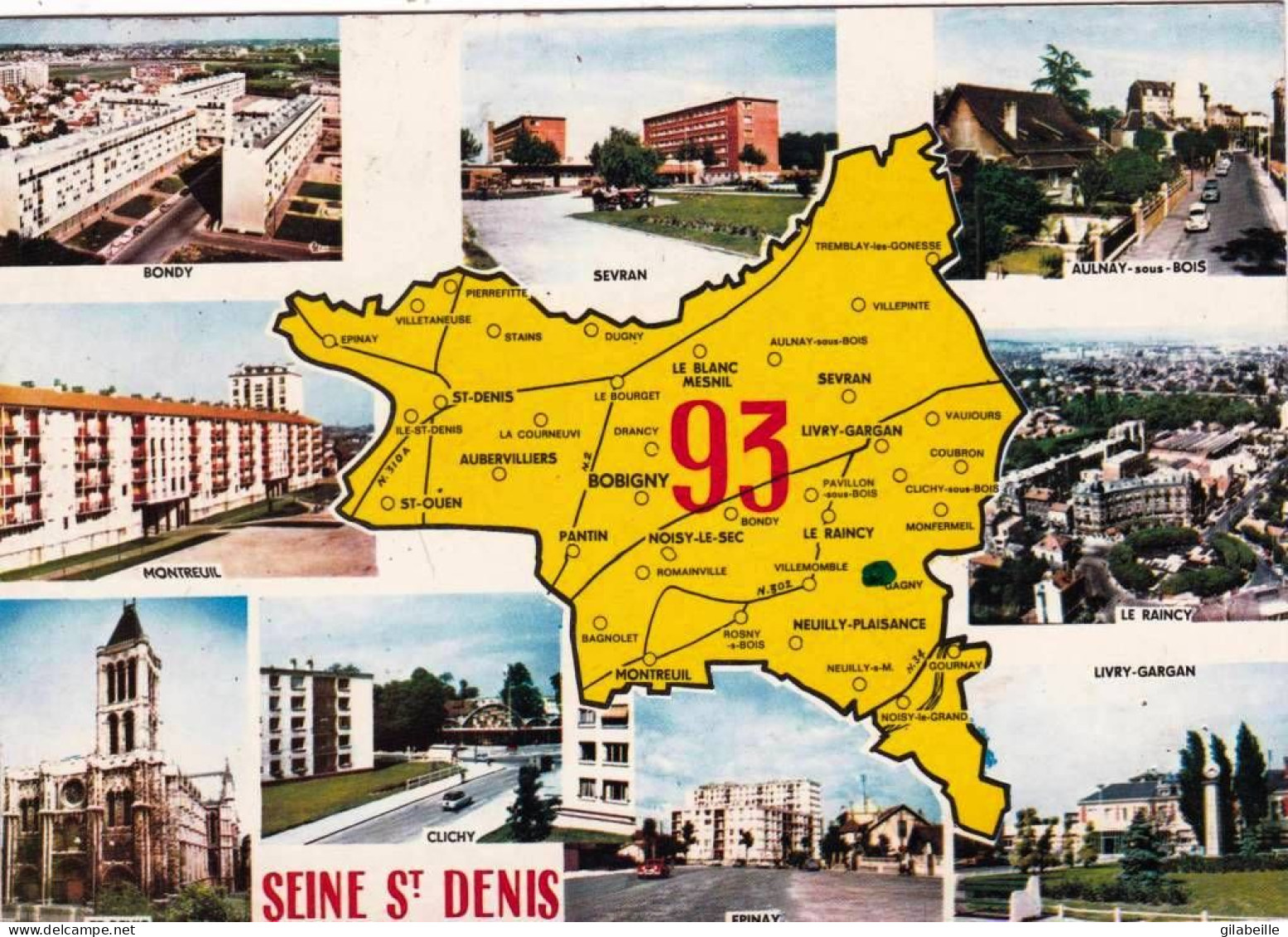 93 -  SEINE SAINT DENIS -  Multivues - Other & Unclassified