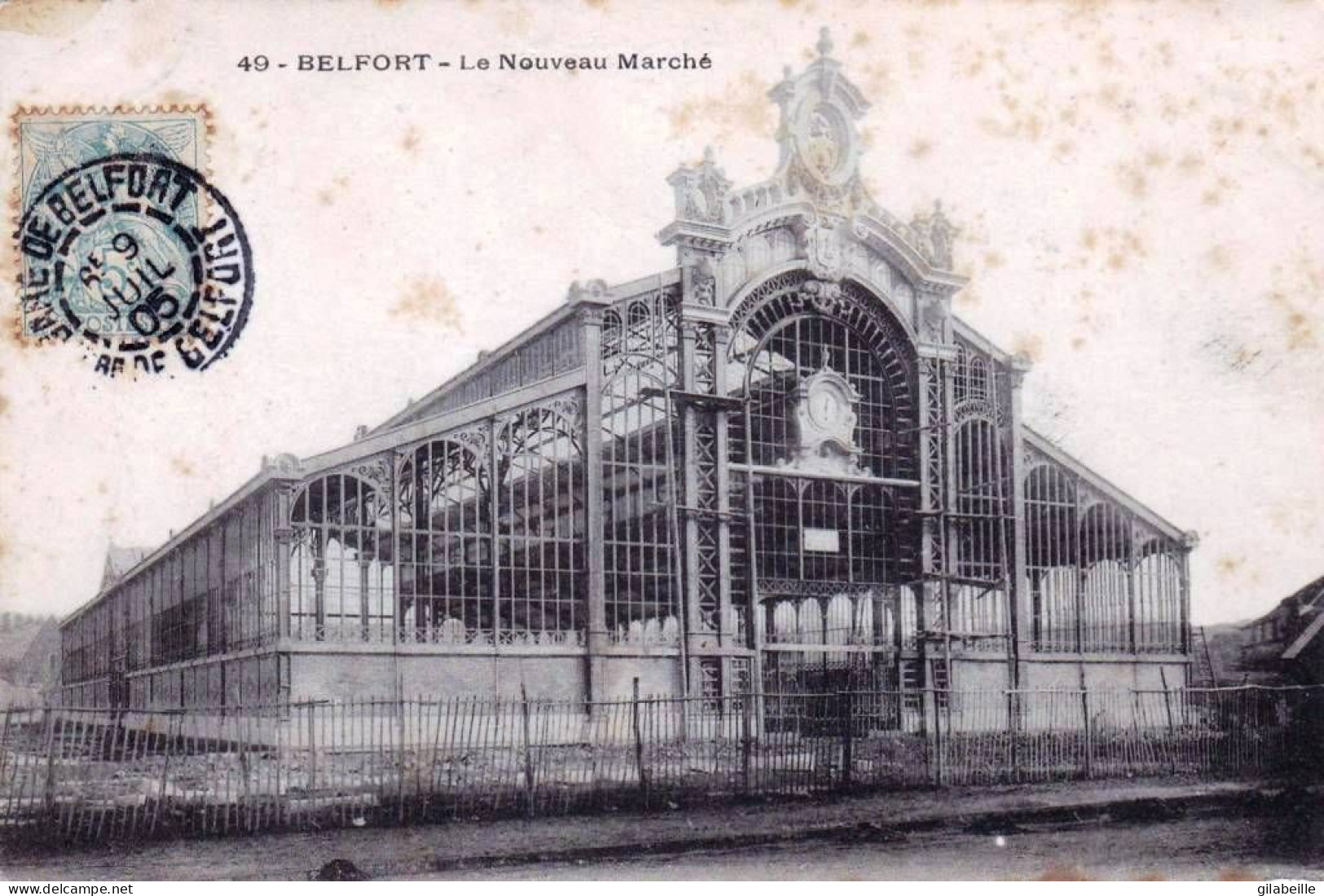 90 -  BELFORT - Le Nouveau Marché - Belfort - City