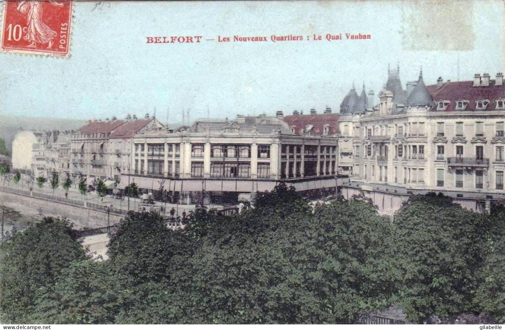 90 -  BELFORT -   Les Nouveaux Quartiers - Le Quai Vauban - Belfort - City