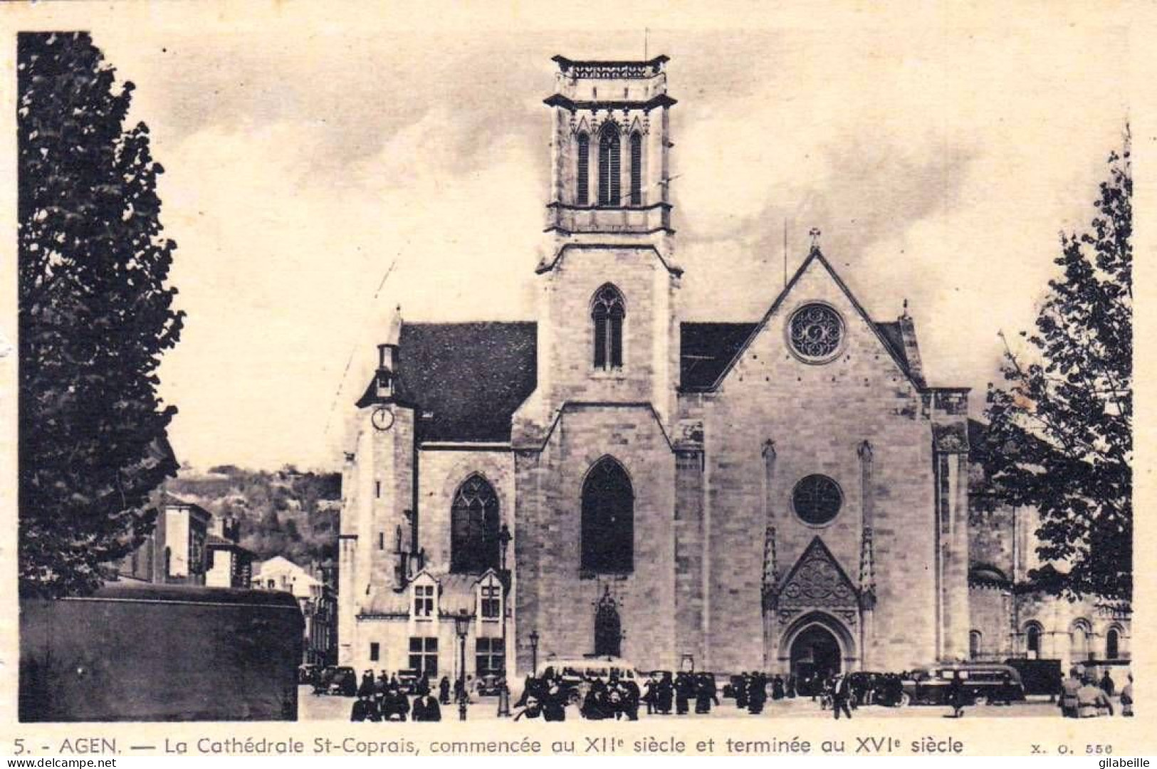 47 - Lot Et Garonne -  AGEN -  La Cathedrale Saint Coprais - Agen