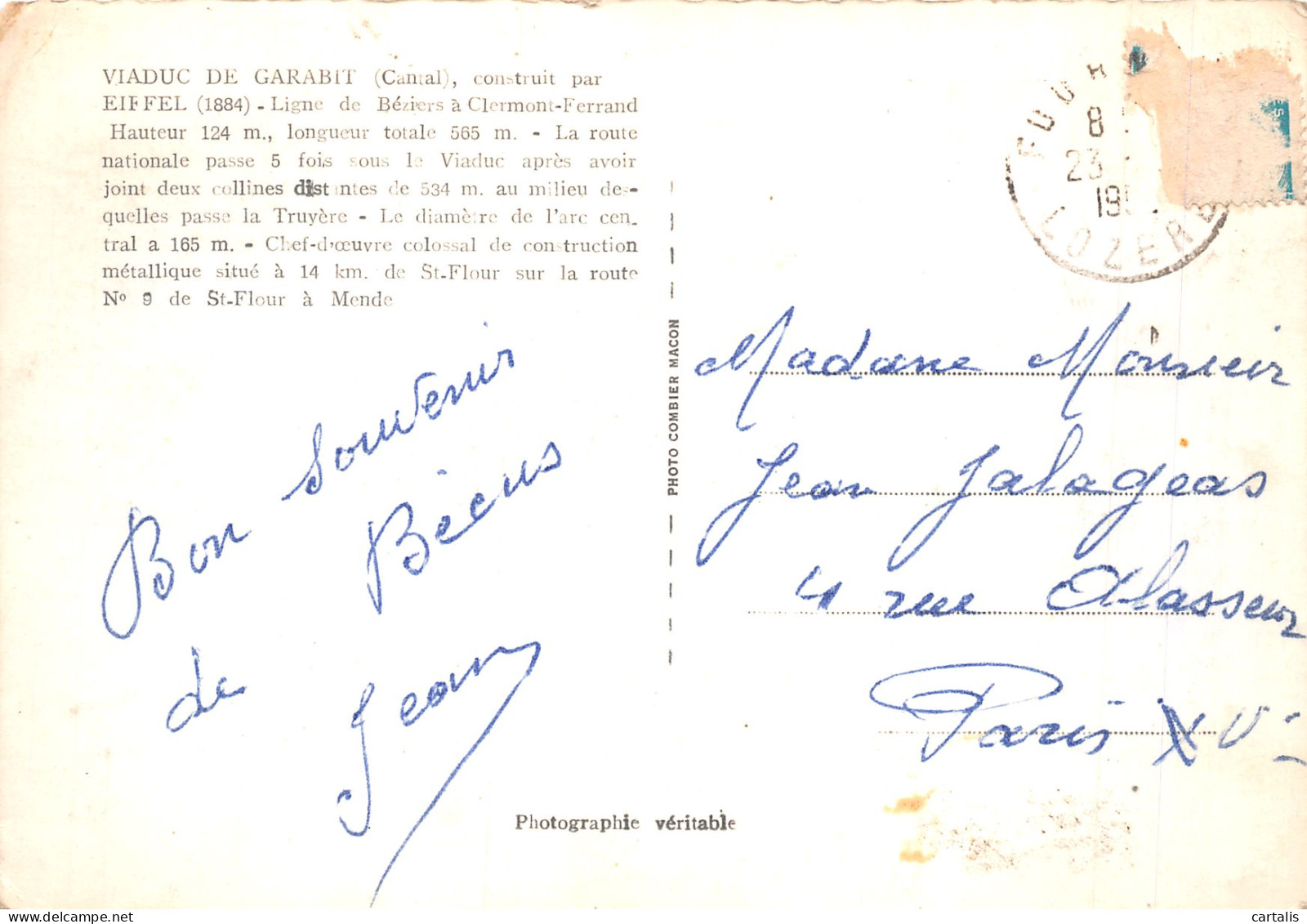 15-GARABIT-N°4212-C/0149 - Other & Unclassified