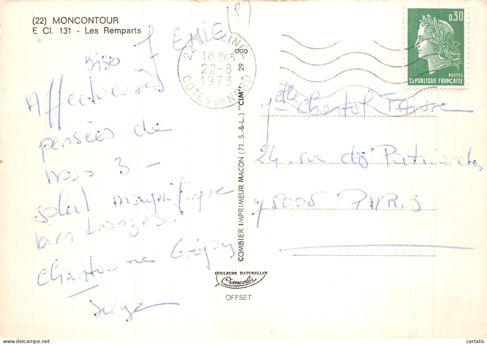 22-MONCONTOUR-N°4212-B/0385 - Moncontour