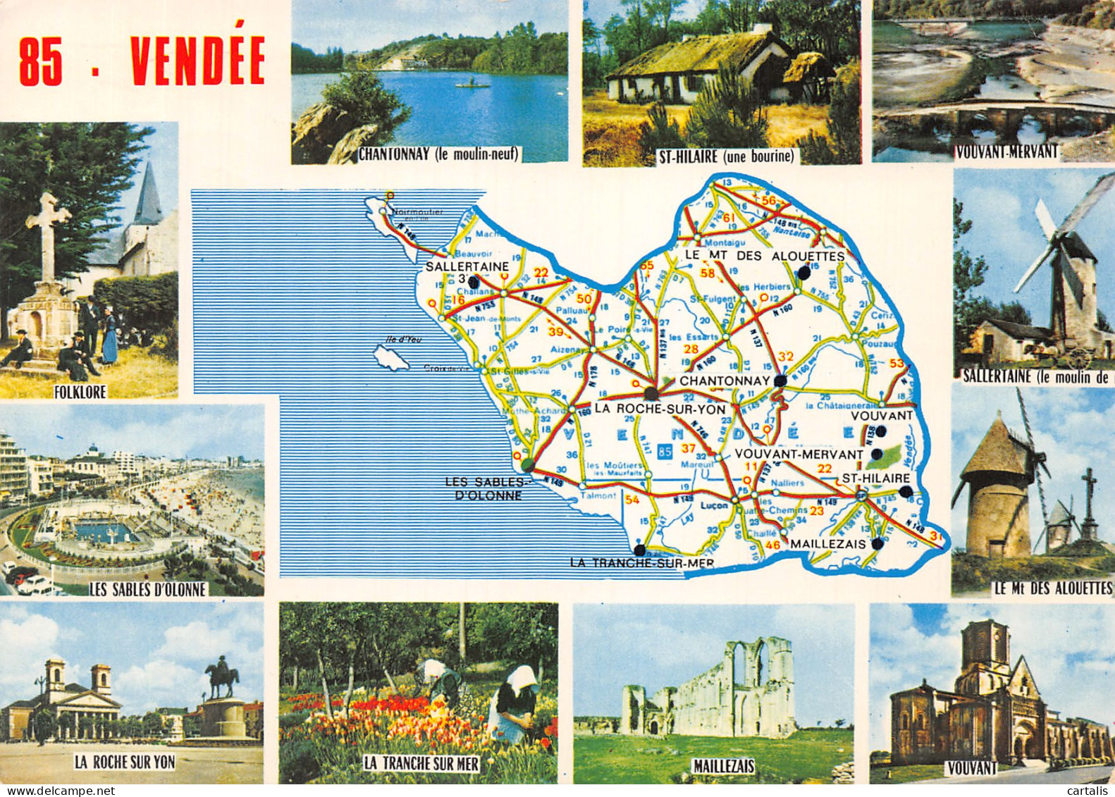 85-VENDEE-N°4212-B/0369 - Sonstige & Ohne Zuordnung