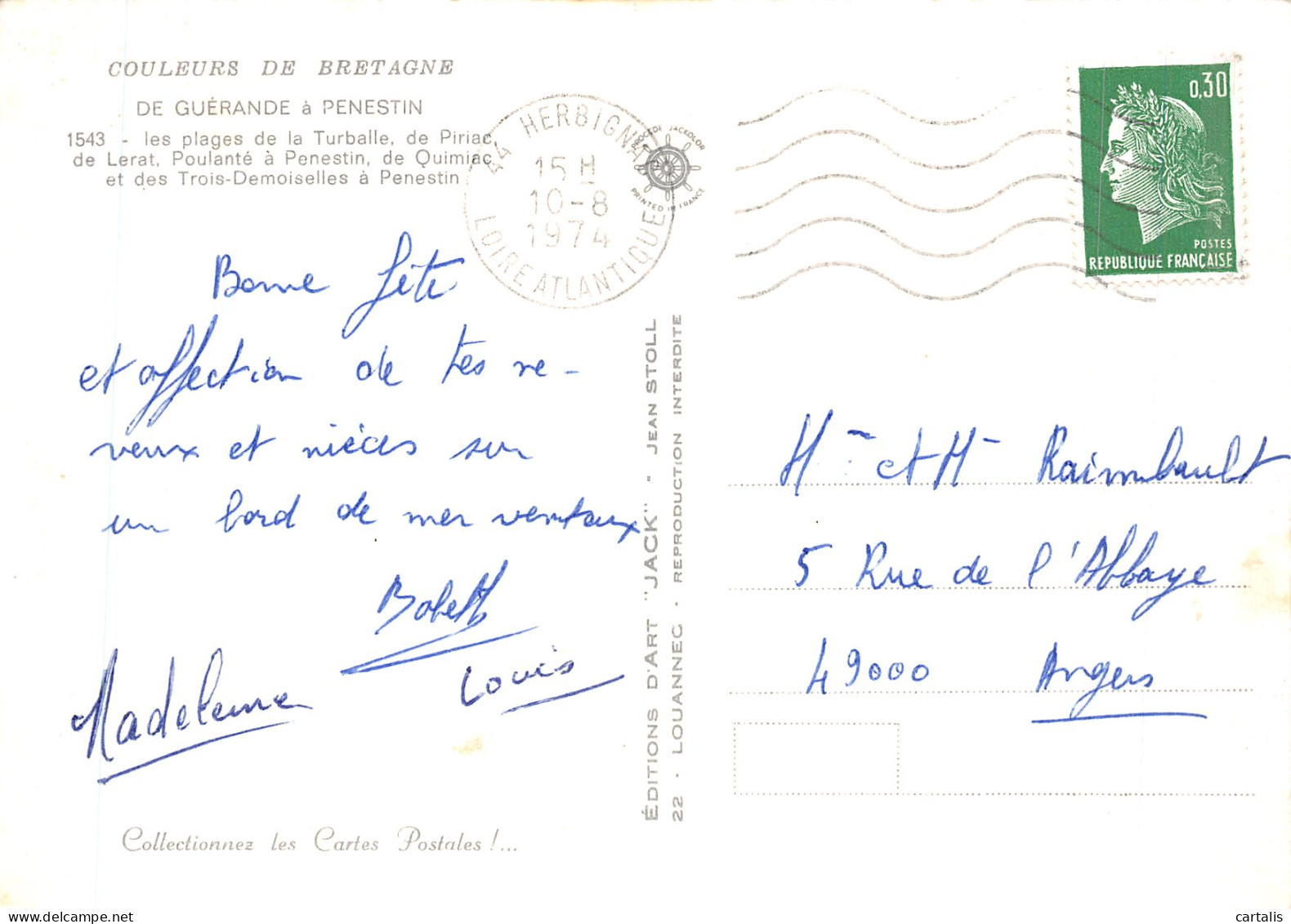 44-BRETAGNE-N°4212-B/0245 - Other & Unclassified