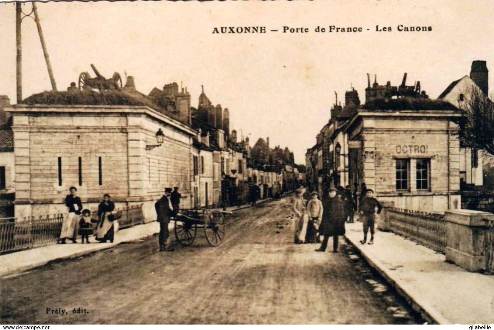 21 - Cote D Or  -  AUXONNE -  Porte De France - Les Canons   - REPRODUCTION - Auxonne