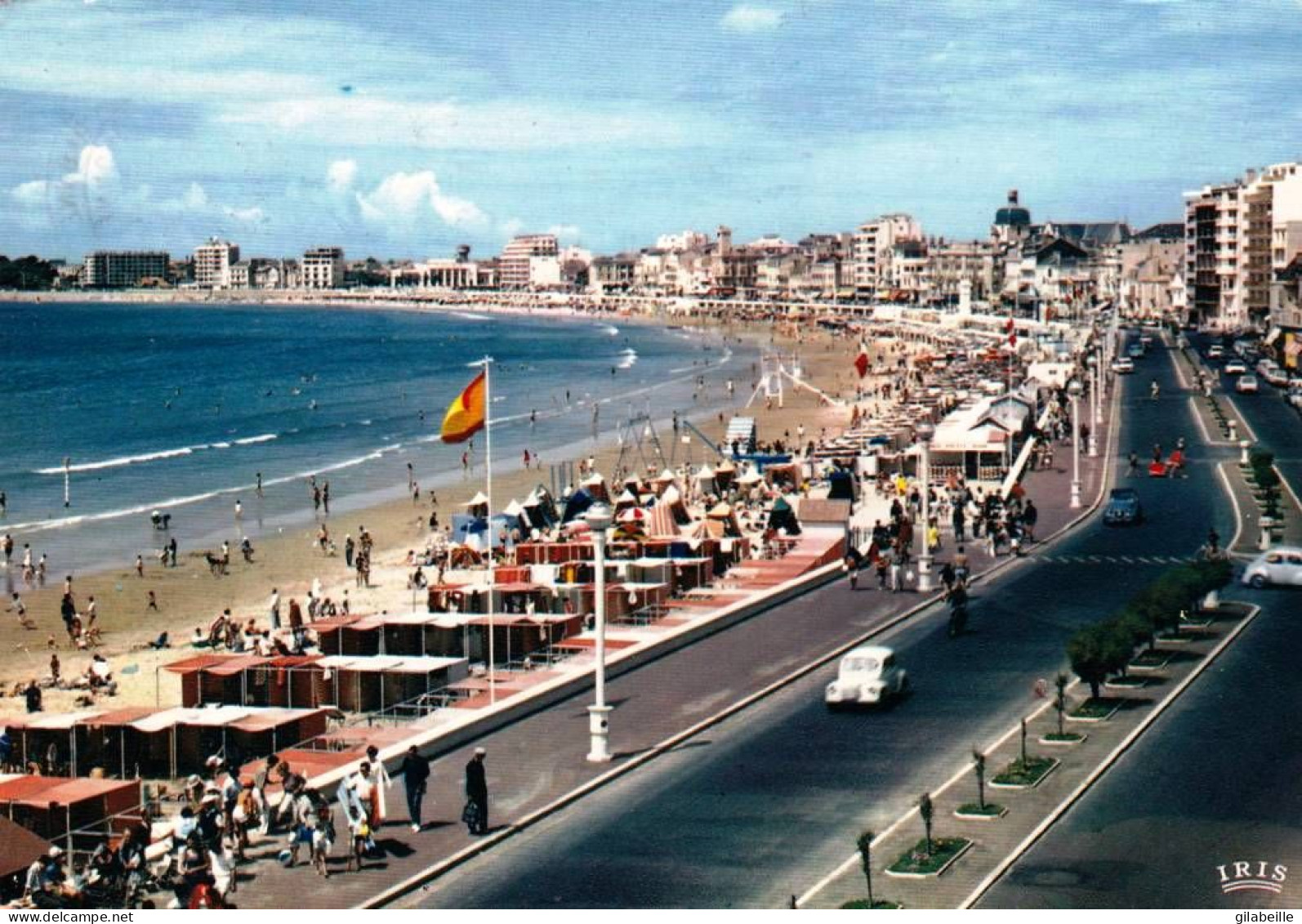 85 - Vendée -  SABLES D OLONNE -  Vue Generale Sur La Plage Et La Promenade Clemenceau - Saint Jean De Monts