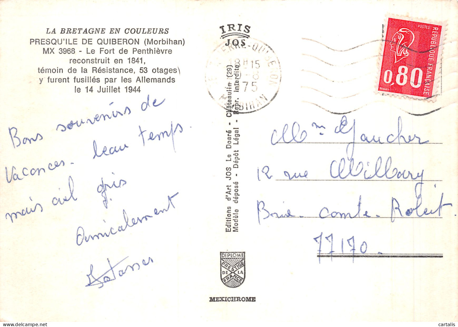 56-QUIBERON -N°4213-A/0073 - Quiberon