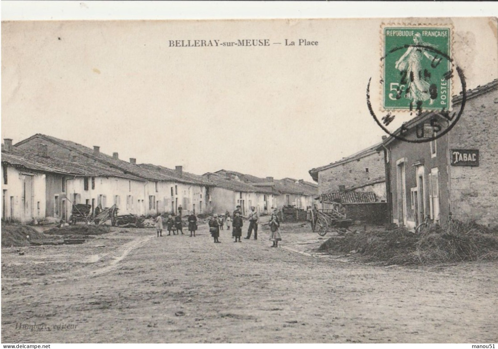 BELLERAY Sur MEUSE  La Place - Autres & Non Classés