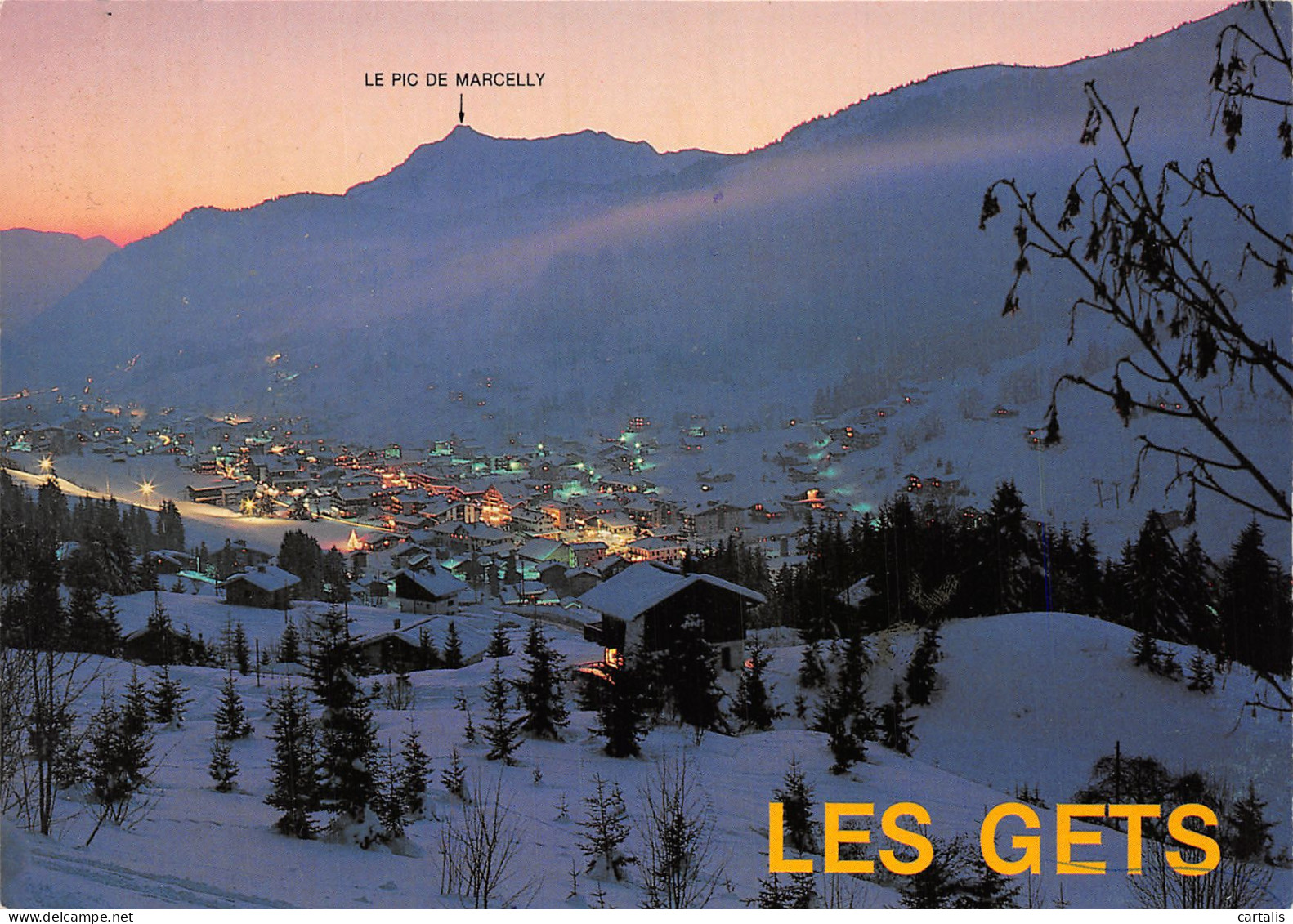 74-LES GETS-N°4212-D/0265 - Les Gets