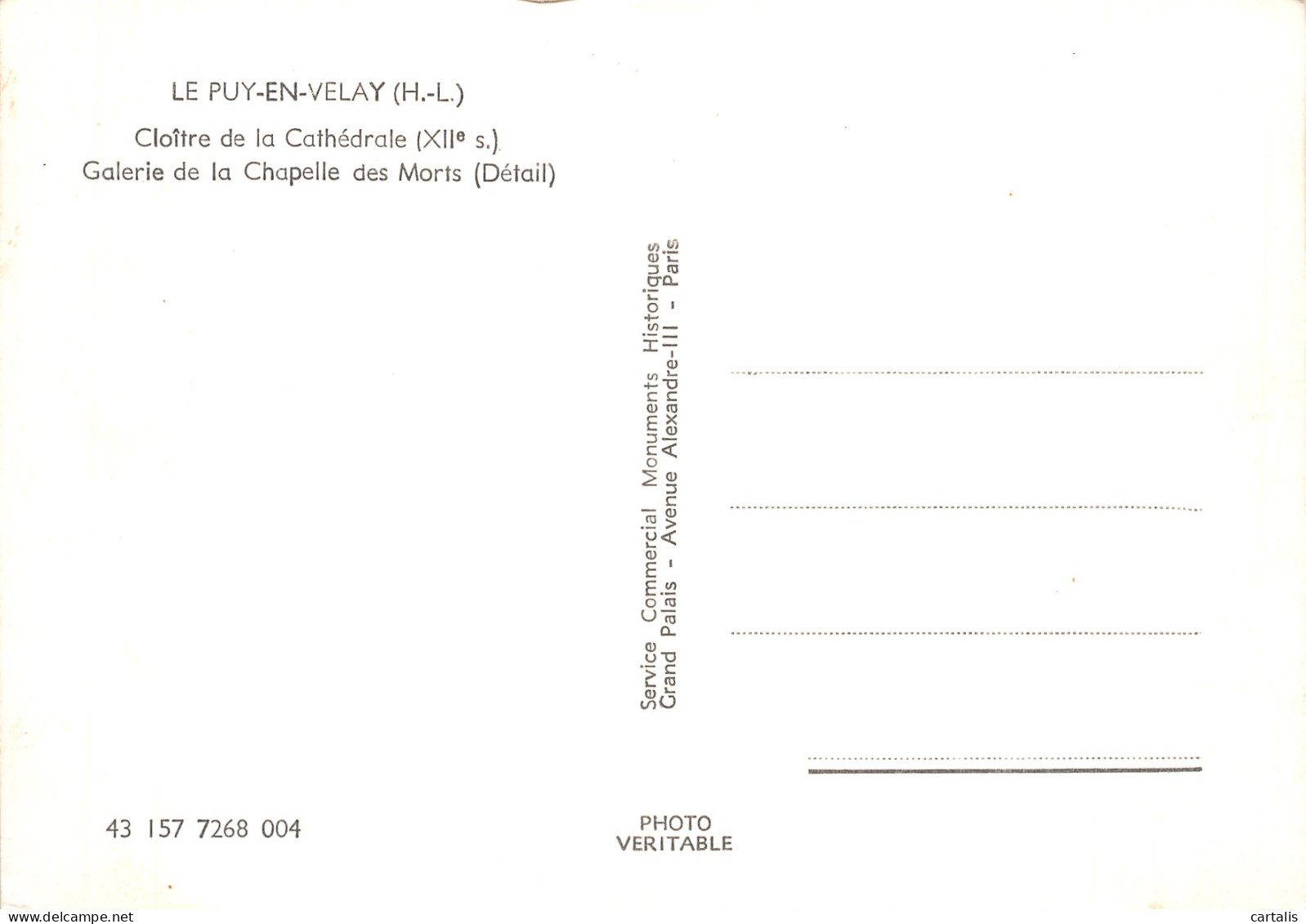 43-LE PUY EN VELAY-N°4212-D/0155 - Le Puy En Velay